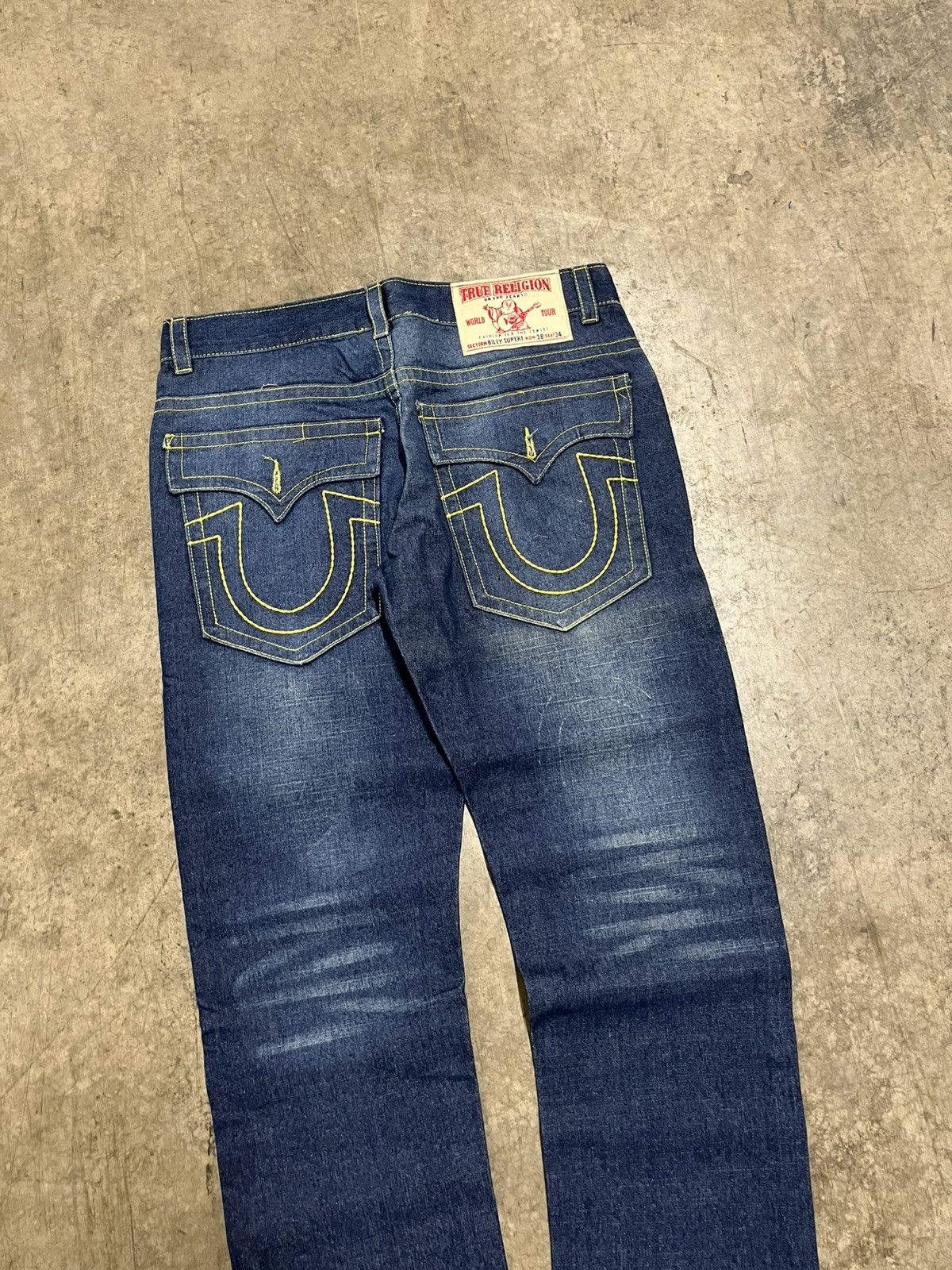 True Religion × Vintage True religion Billy super T vintage baggy fit denim rare Size US 36 / EU 52 - 3 Thumbnail