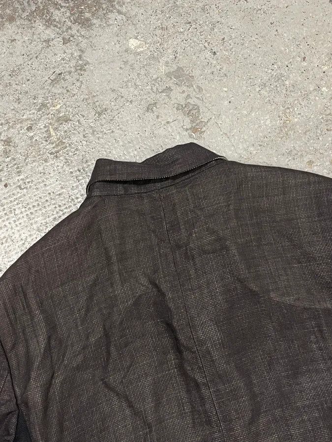 Marithe + Francois Girbaud 2000s Marithé + François Girbaud Black Light Blazer Jacket Size 44R - 7 Thumbnail