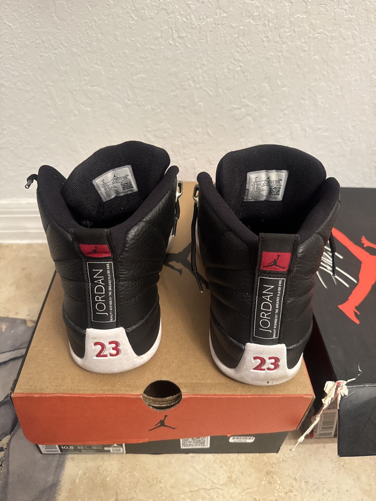 Jordan Brand Air Jordan 12 “Playoffs” Size US 9 / EU 42 - 6 Thumbnail