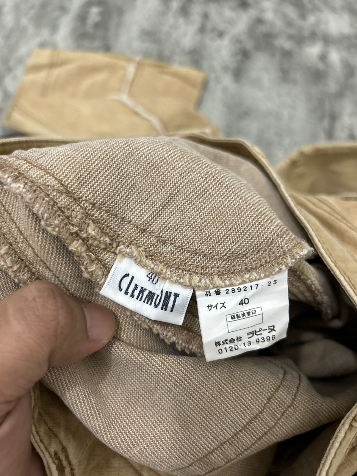 Hysteric Glamour × Japanese Brand × Vintage Vintage Clermont Cargo Spiral Flare Pants Size US 30 / EU 46 - 11 Thumbnail