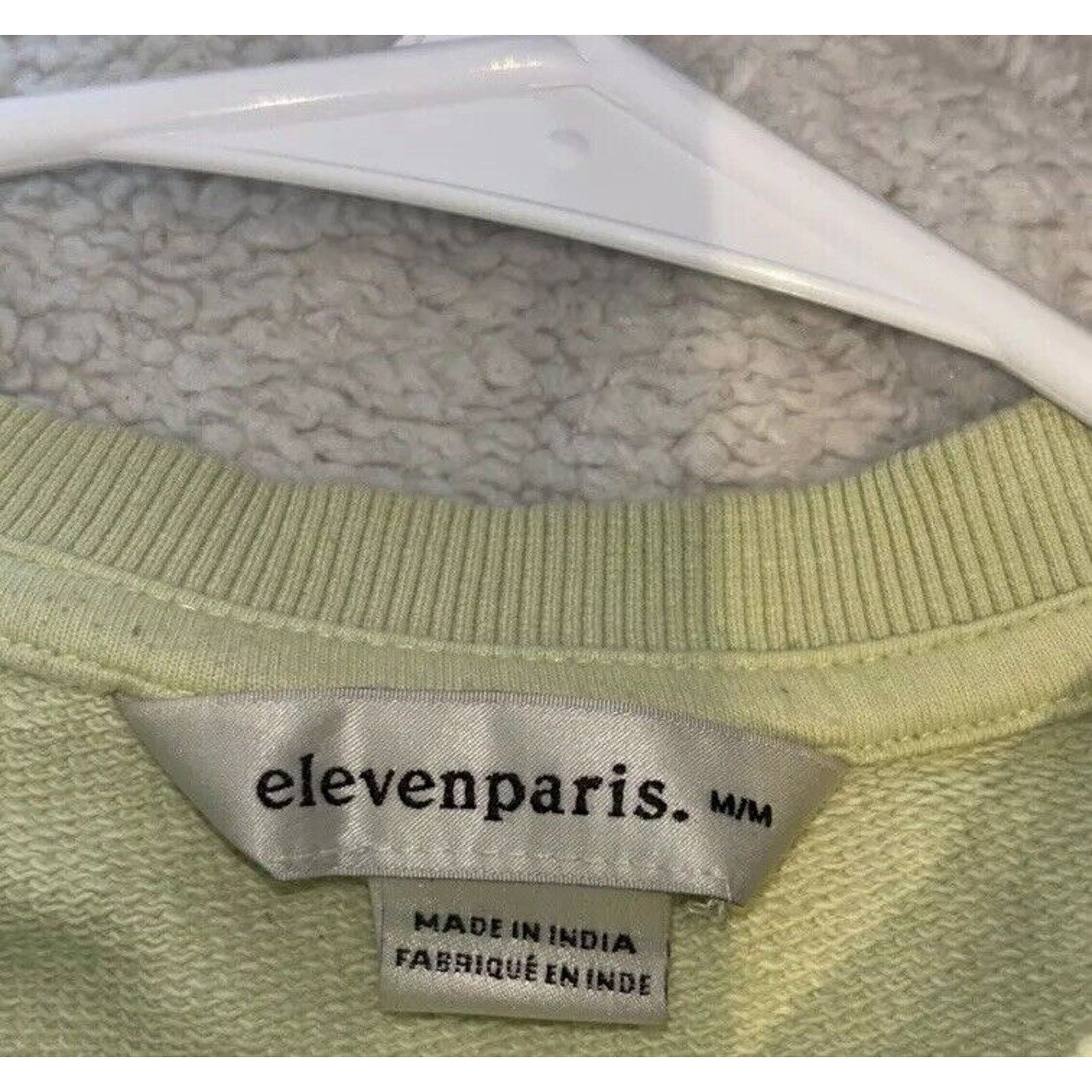 Eleven Paris Eleven Paris Sweater Sweatshirt Neon Pocket Graphic Pullover Size US M / EU 48-50 / 2 - 10 Thumbnail