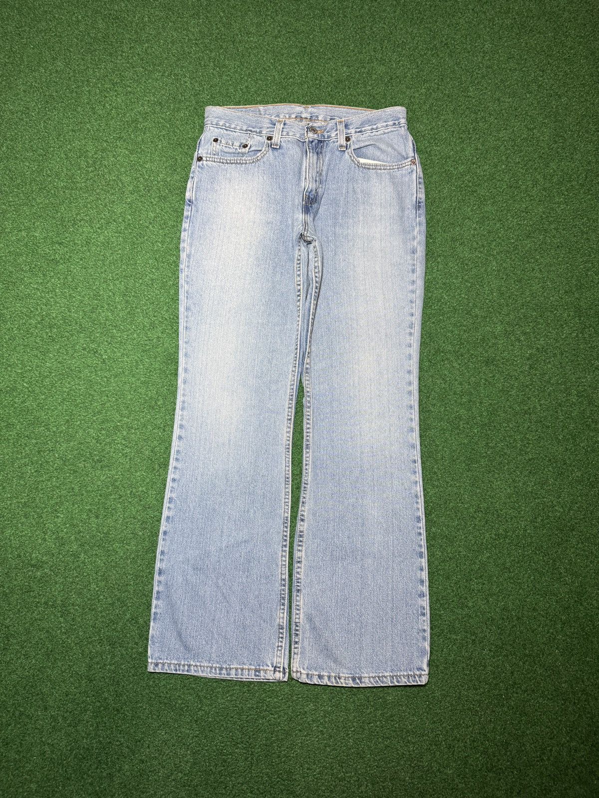 Levi's Vintage Clothing Levis 515 Bootcut Low Rise 10 30x30 Light Wash Y2K Jeans Size 30" / US 8 / IT 44 - 3 Thumbnail