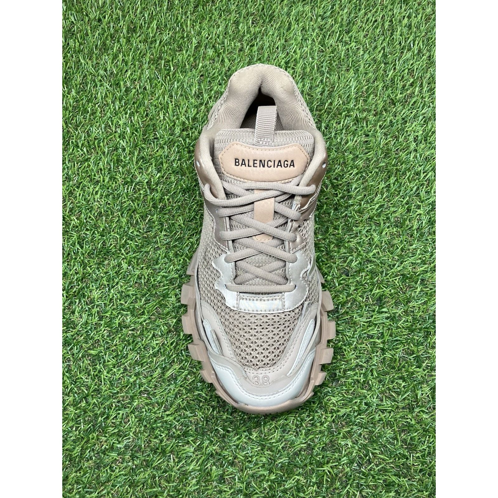 Balenciaga Balenciaga Track.3 ' Beige ' Size US 5.5 / EU 38 - 5 Thumbnail
