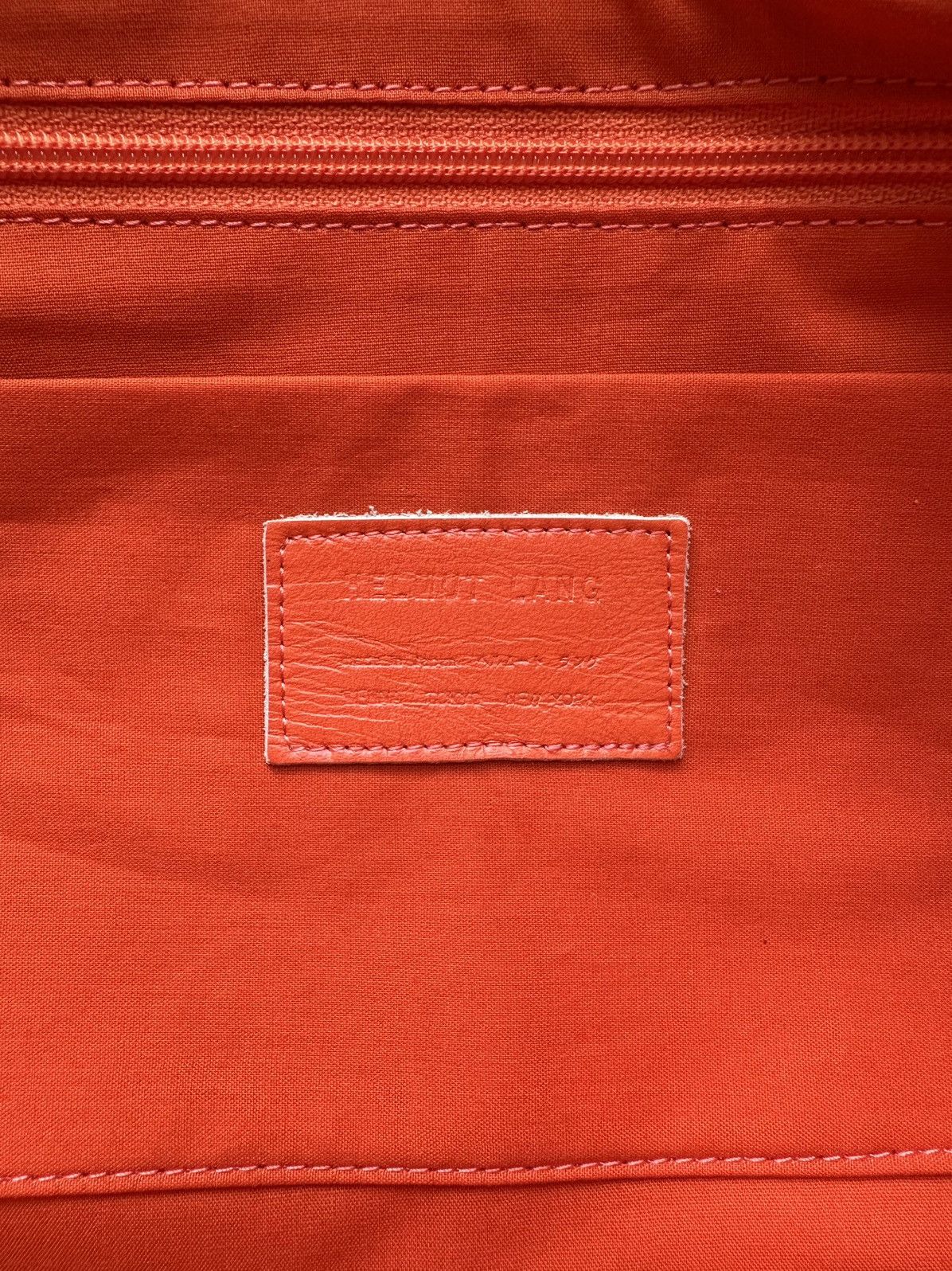 Helmut Lang SS00 ‘Safety Orange’ Jumbo Tote Bag Size ONE SIZE - 6 Thumbnail
