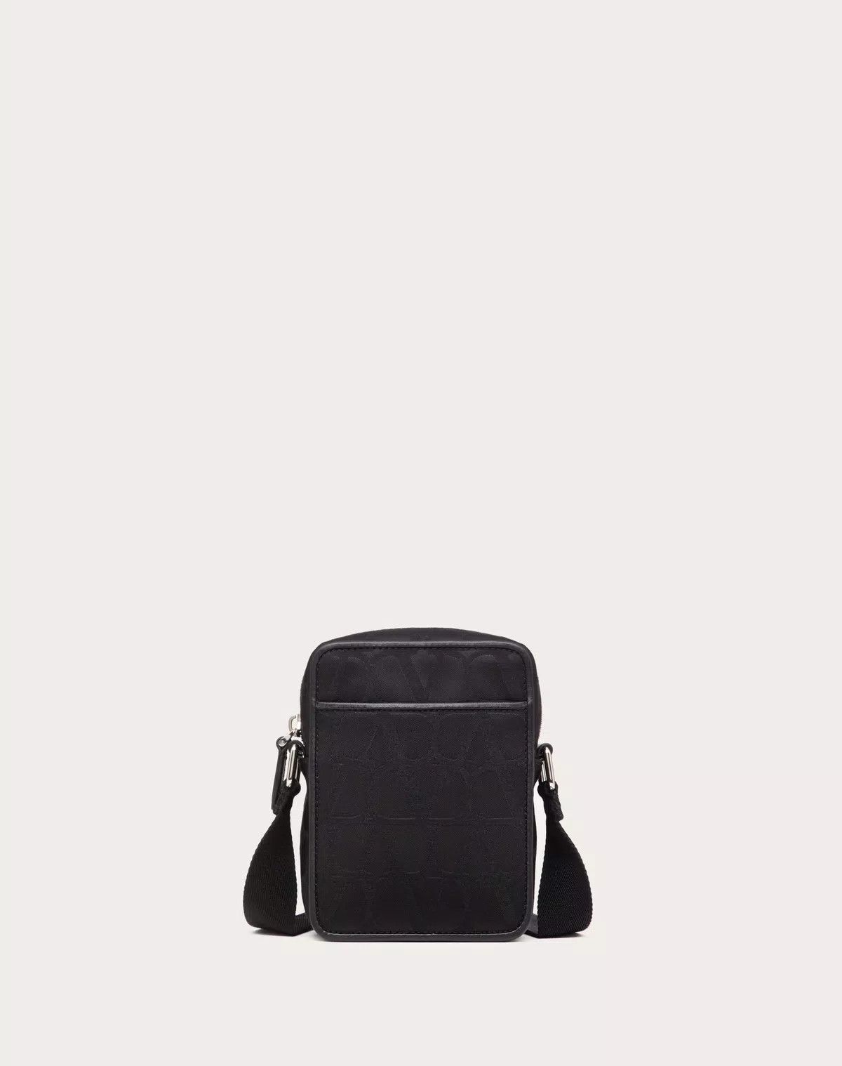 Valentino oc11z0725 Size: OS/ Iconographe Nylon Shoulder Bag in Black Size ONE SIZE - 1 Thumbnail
