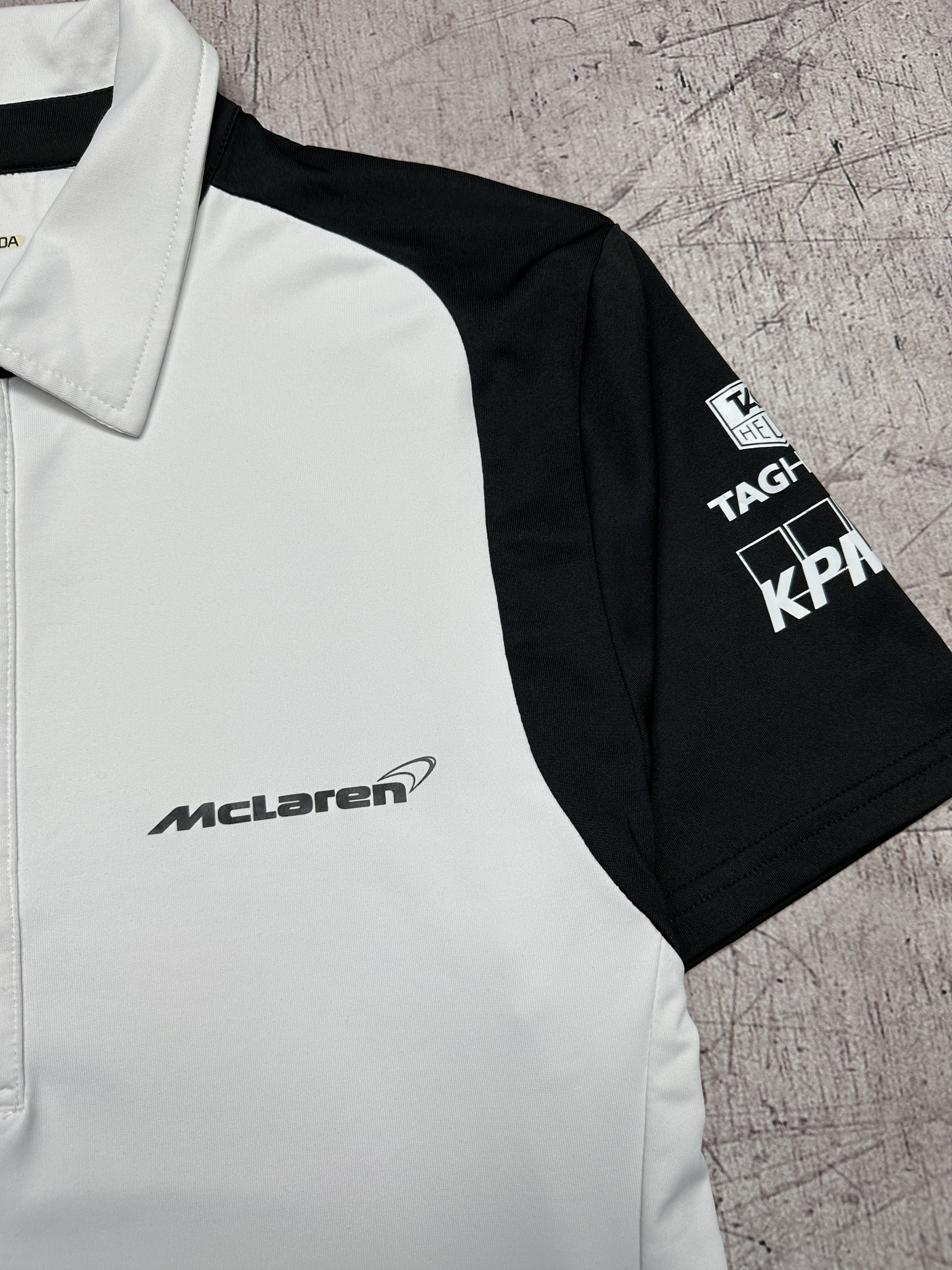 Honda McLaren Honda Racing Team Mens Polo Shirt Size US S / EU 44-46 / 1 - 3 Thumbnail