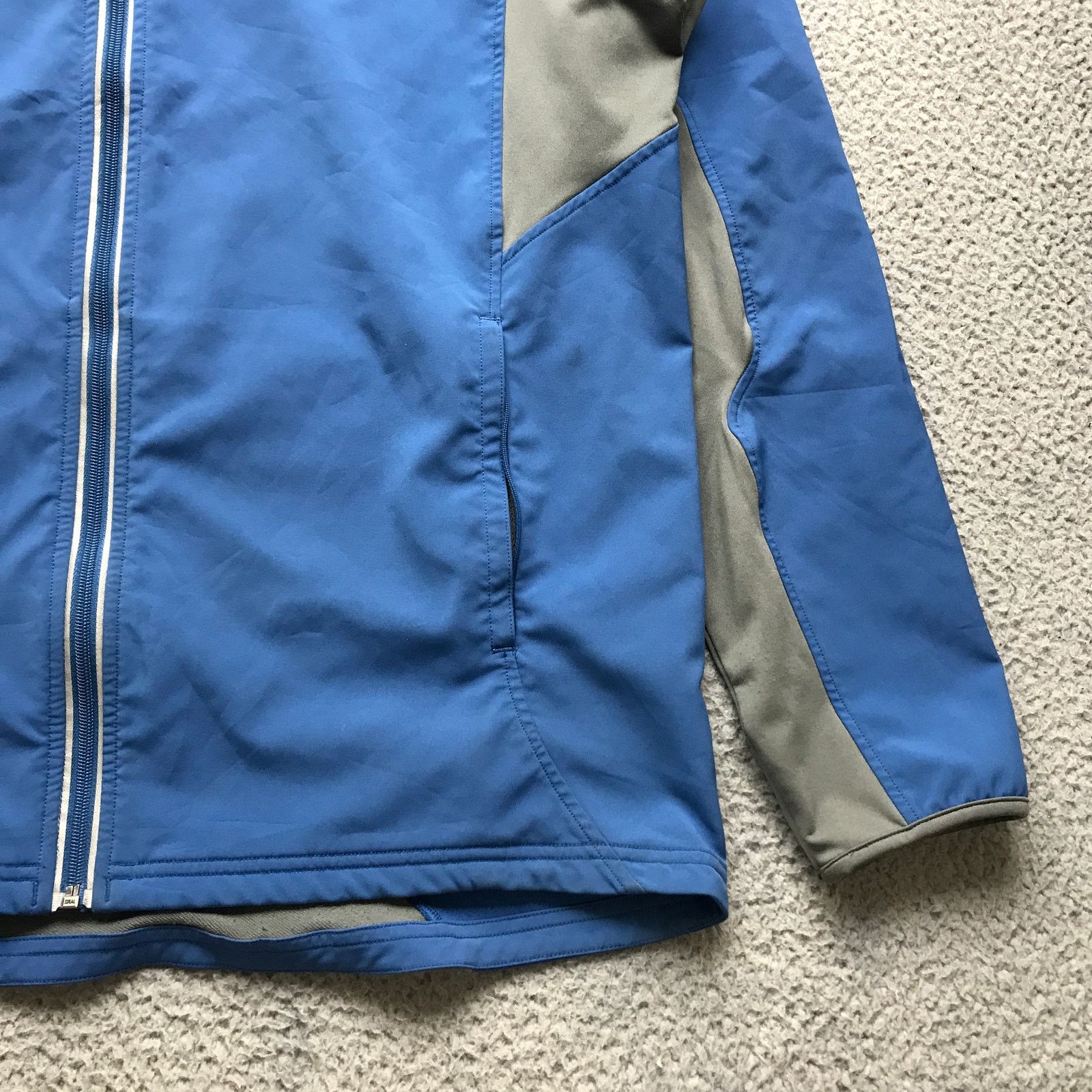 Under Armour Under Armour Coldgear Jacket Mens XL Long Sleeve Blue Gray Size US XL / EU 56 / 4 - 7 Thumbnail