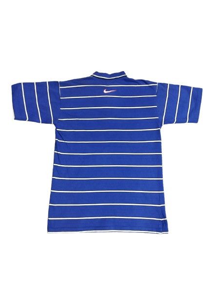 Nike × Vintage Vintage Nike Center Polo Tee Size US L / EU 52-54 / 3 - 1 Thumbnail