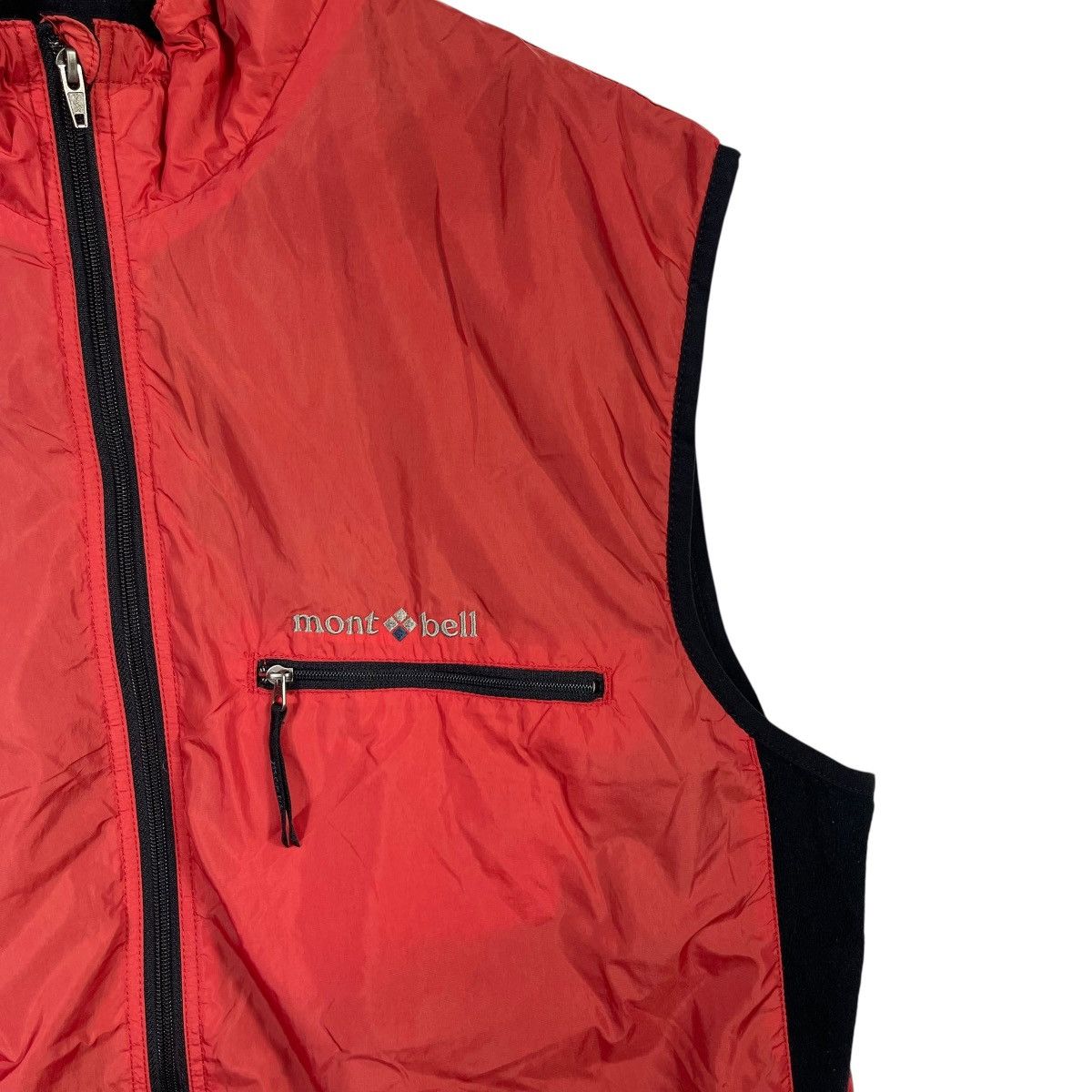 Montbell Montbell Climalight Fleece Lined Red Softshell Vest Japan Size US XL / EU 56 / 4 - 6 Thumbnail