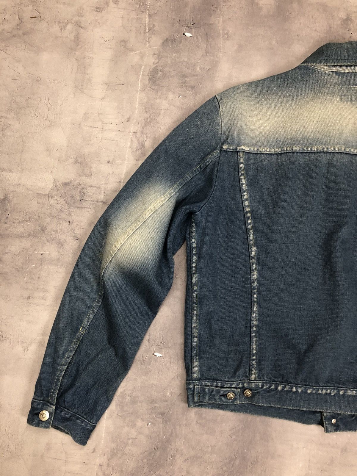 Versace × Vintage versace jeans couture Vintage Denim Jacket Size M / US 6-8 / IT 42-44 - 10 Thumbnail
