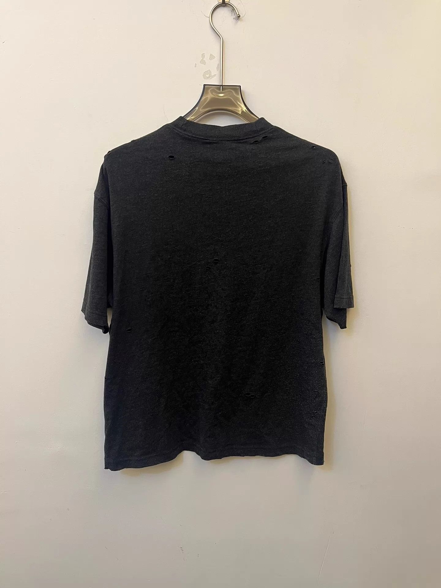Acne Studios Acne Distressed Circular Logo Unisex Short Tee XS Size US XS / EU 42 / 0 - 3 Thumbnail