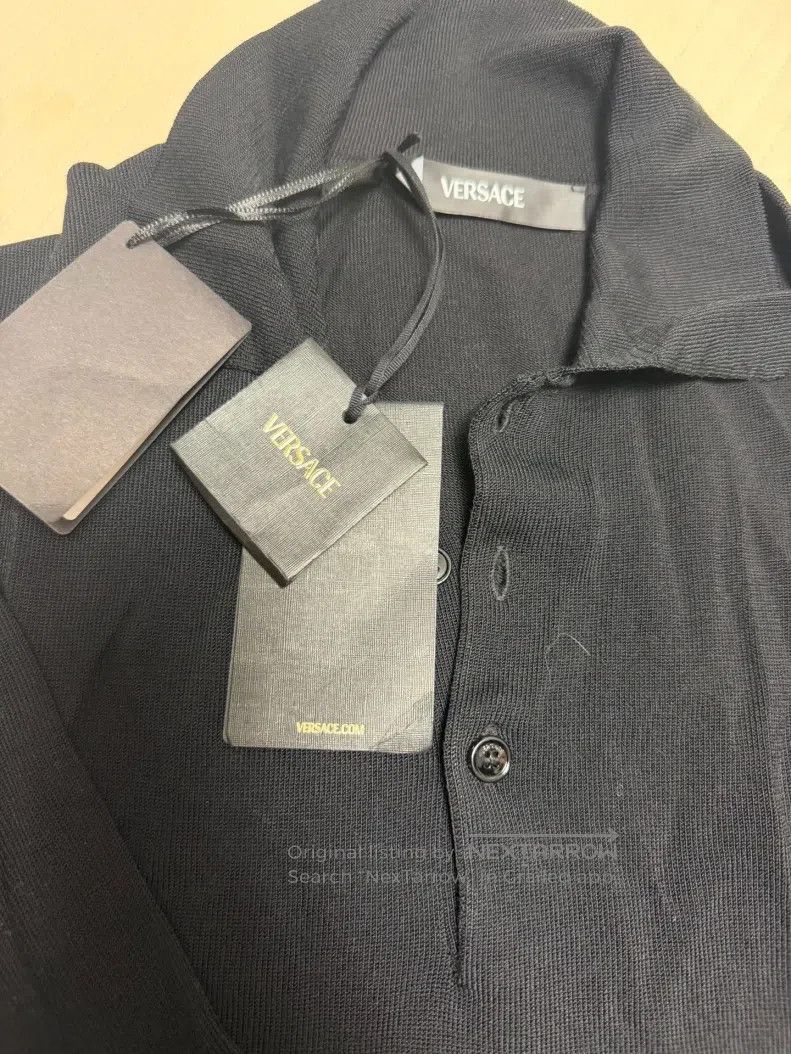 Versace Versace Men's knitted polo shirt Size US S / EU 44-46 / 1 - 3 Thumbnail