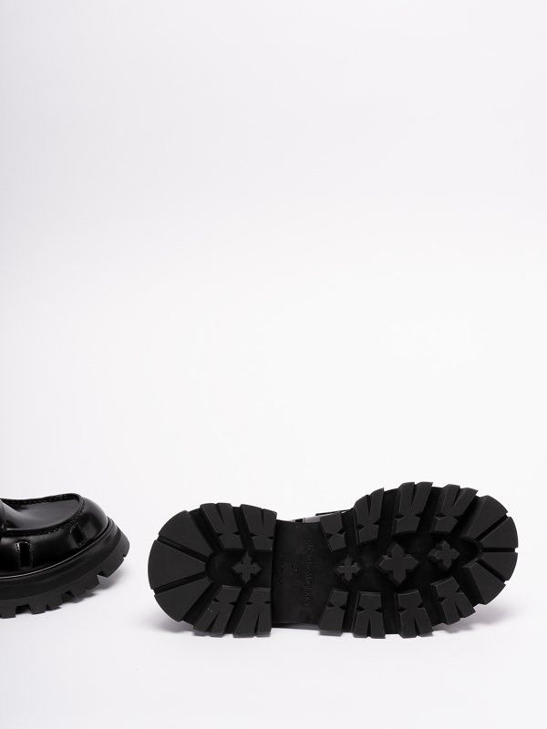 Alexander McQueen o1y0225 Loafers in Black Size US 10 / IT 40 - 4 Thumbnail