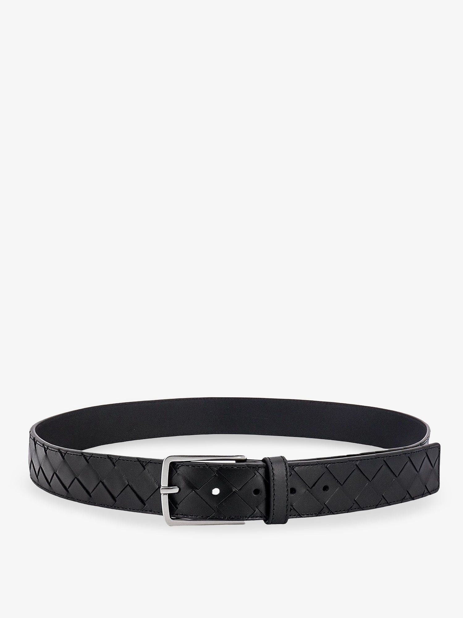 Bottega Veneta Leather Belt With Intrecciato Motif | Grailed