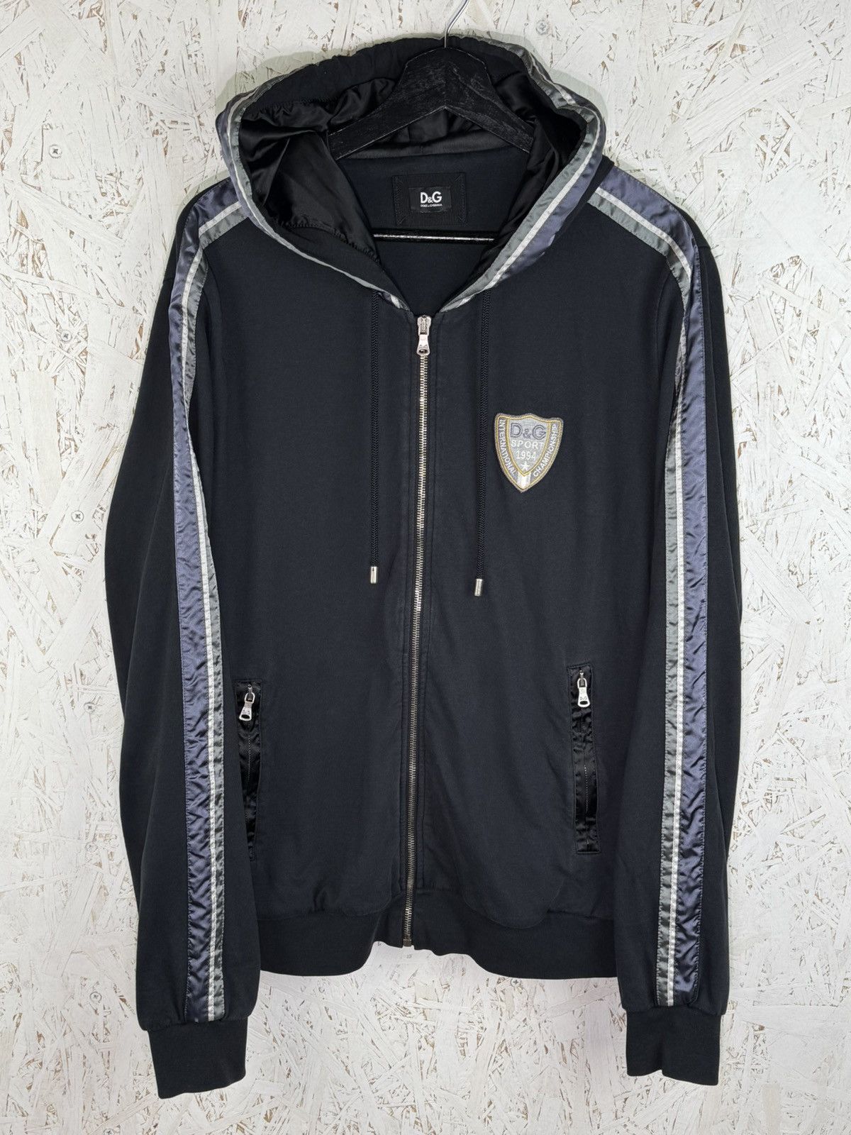 トップス y2k dolce & gabbana hoodie archive Dolce & Gabbana Vintage Y2K Archive Dolce & Gabbana Sport Striped