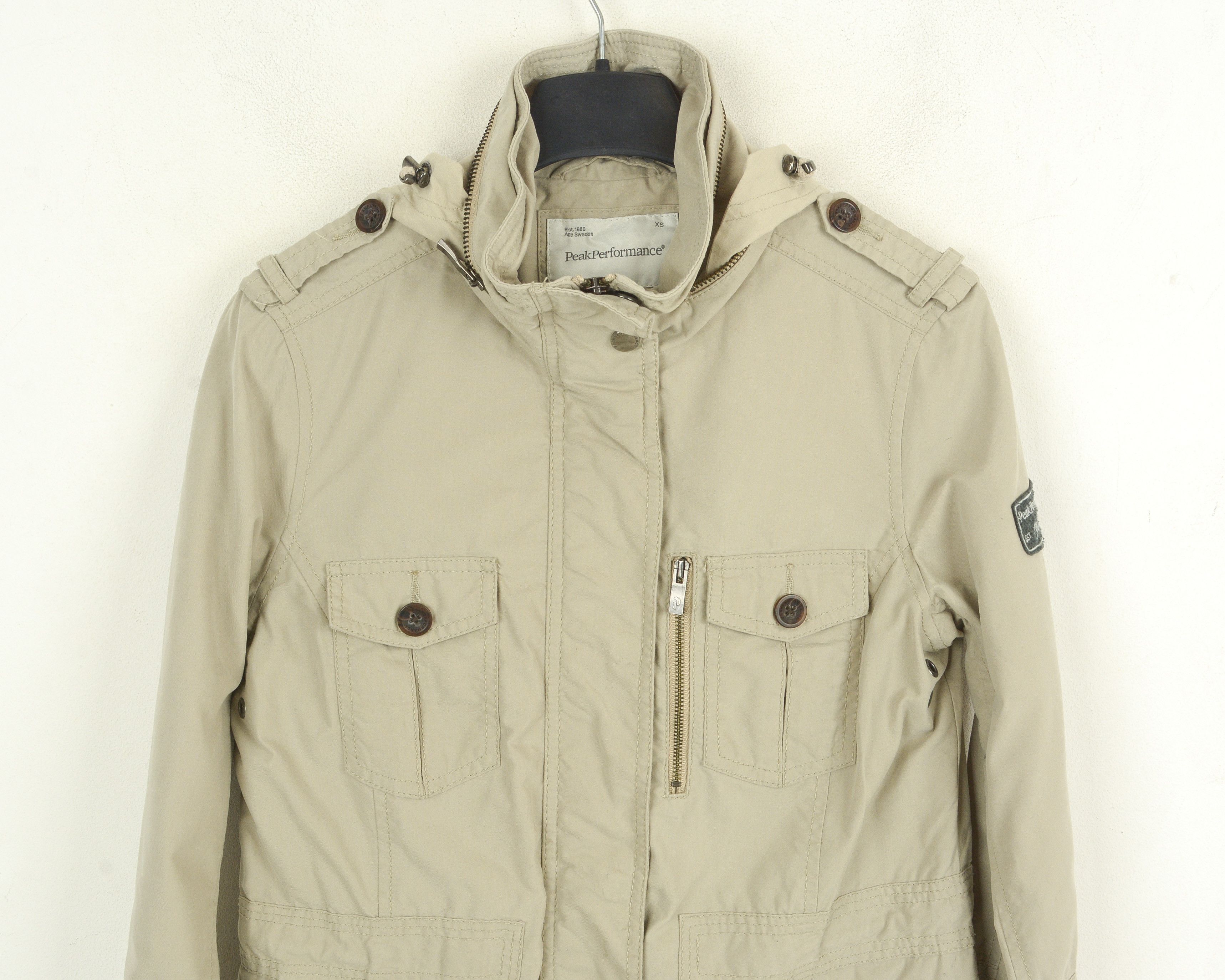 Peak Performance TARA JACKE Women XS Jacket Coat Hooded Parka Outdoor Size XS / US 0-2 / IT 36-38 - 2 Thumbnail