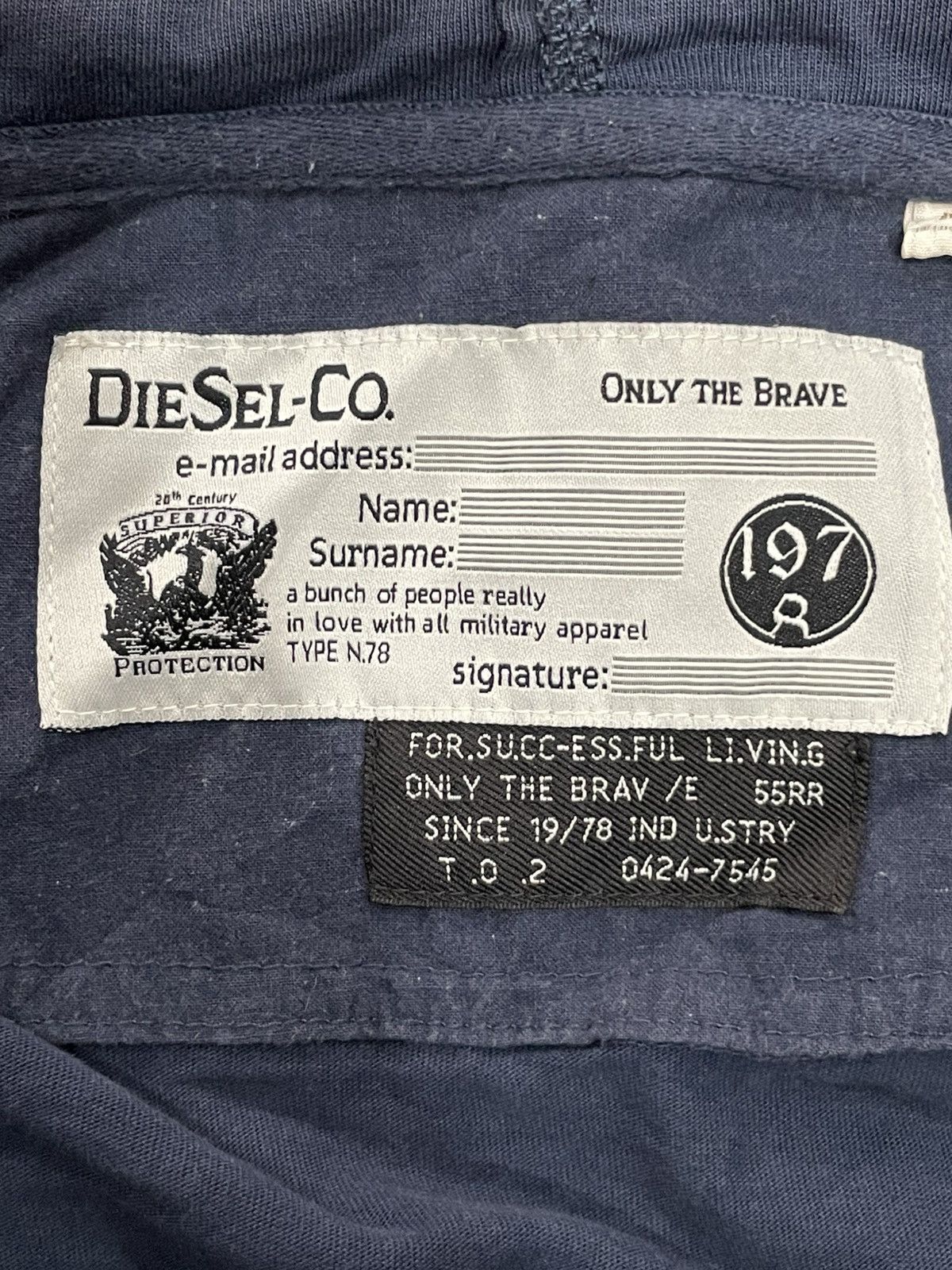 Diesel Diesel Sweater with hoodie Size US M / EU 48-50 / 2 - 4 Thumbnail