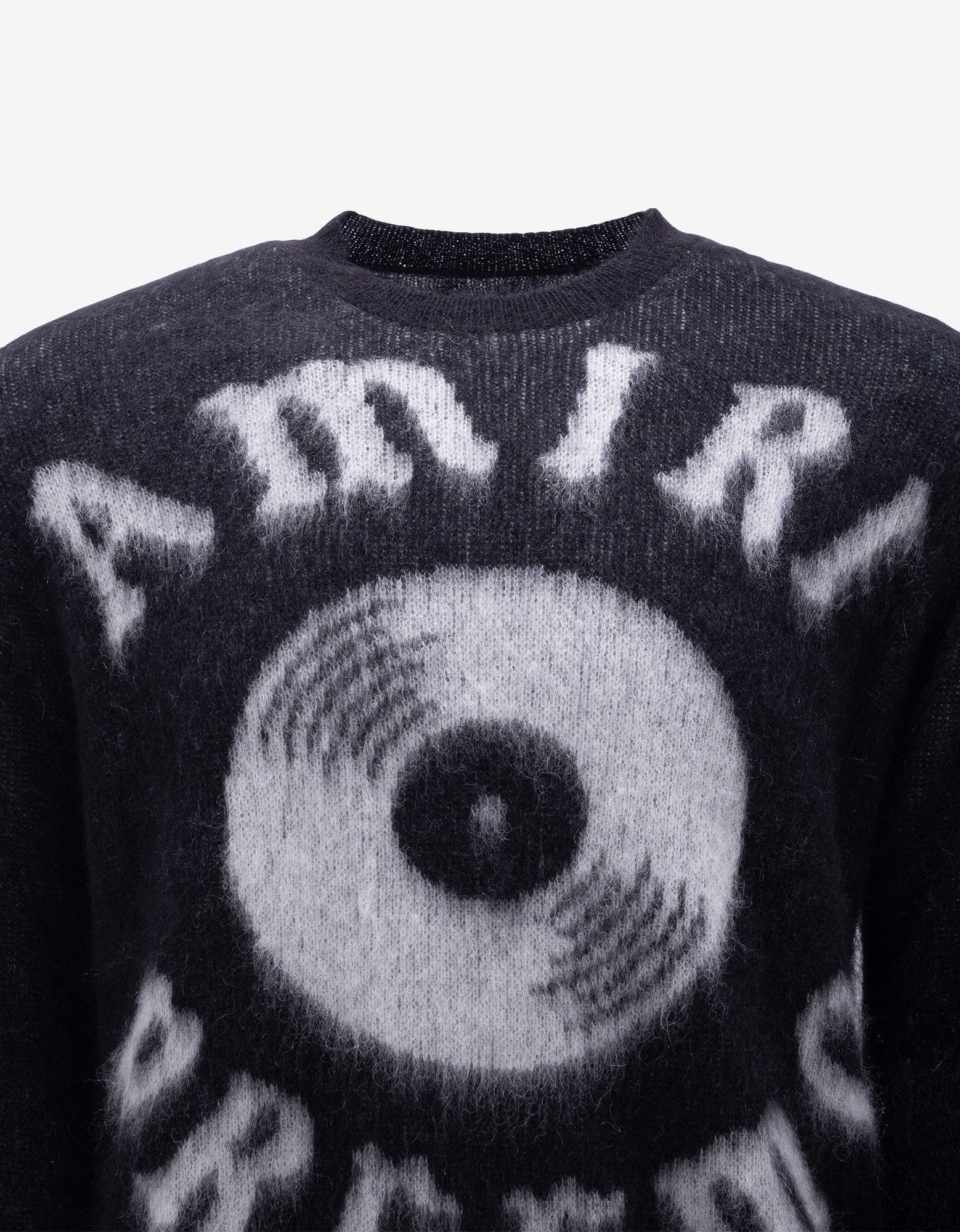 Amiri Amiri x DJ Premier Black ‘Preemo’ Mohair Sweater Size US XL / EU 56 / 4 - 3 Thumbnail