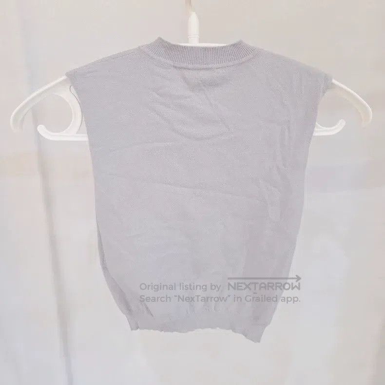 Fendi Fendi Grey sleeveless knit sweater Size XXS / US 00 / IT 34 - 2 Thumbnail