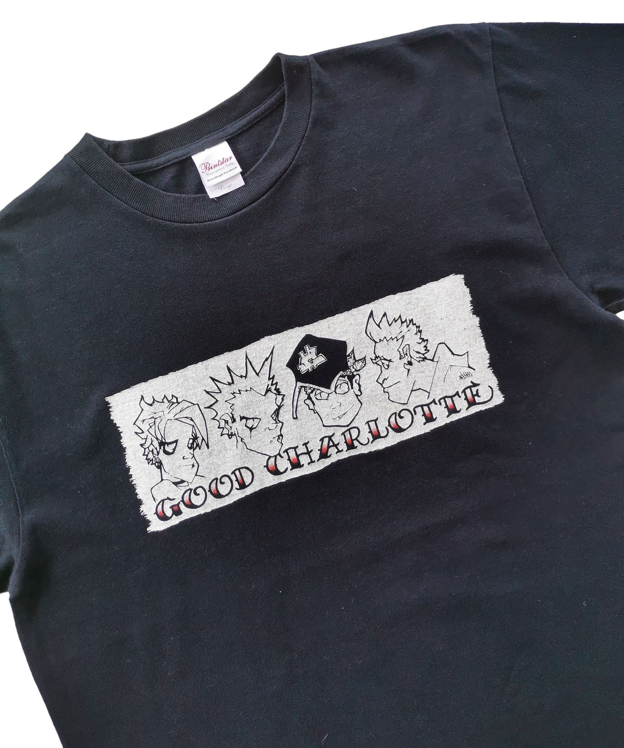 Vintage Good Charlotte Band Tshirt BOOTLEG