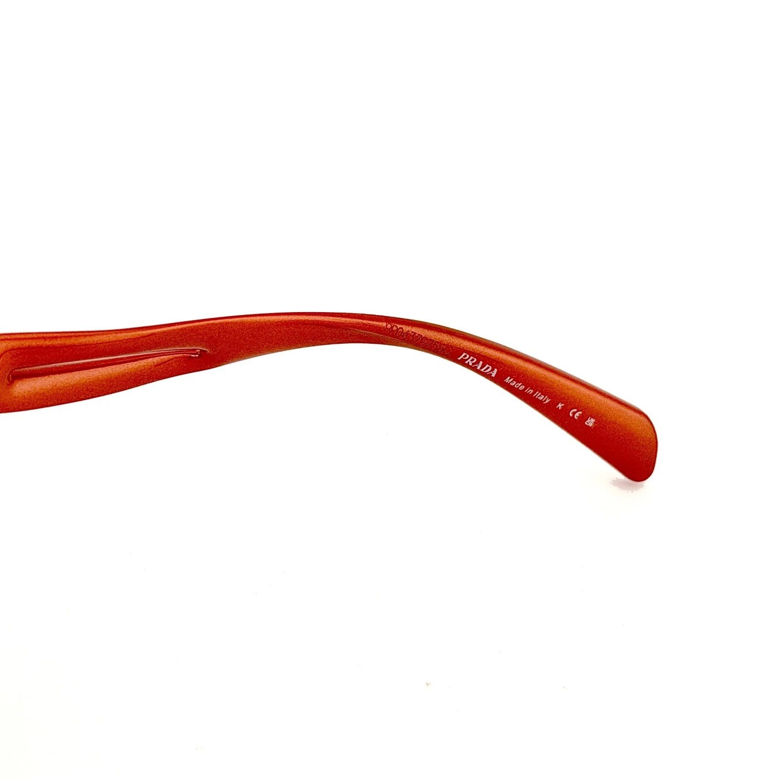 Prada PRADA PRA23S MORPH Metal Orange Mirror Wavy A23 Fashion A26 Size ONE SIZE - 7 Thumbnail