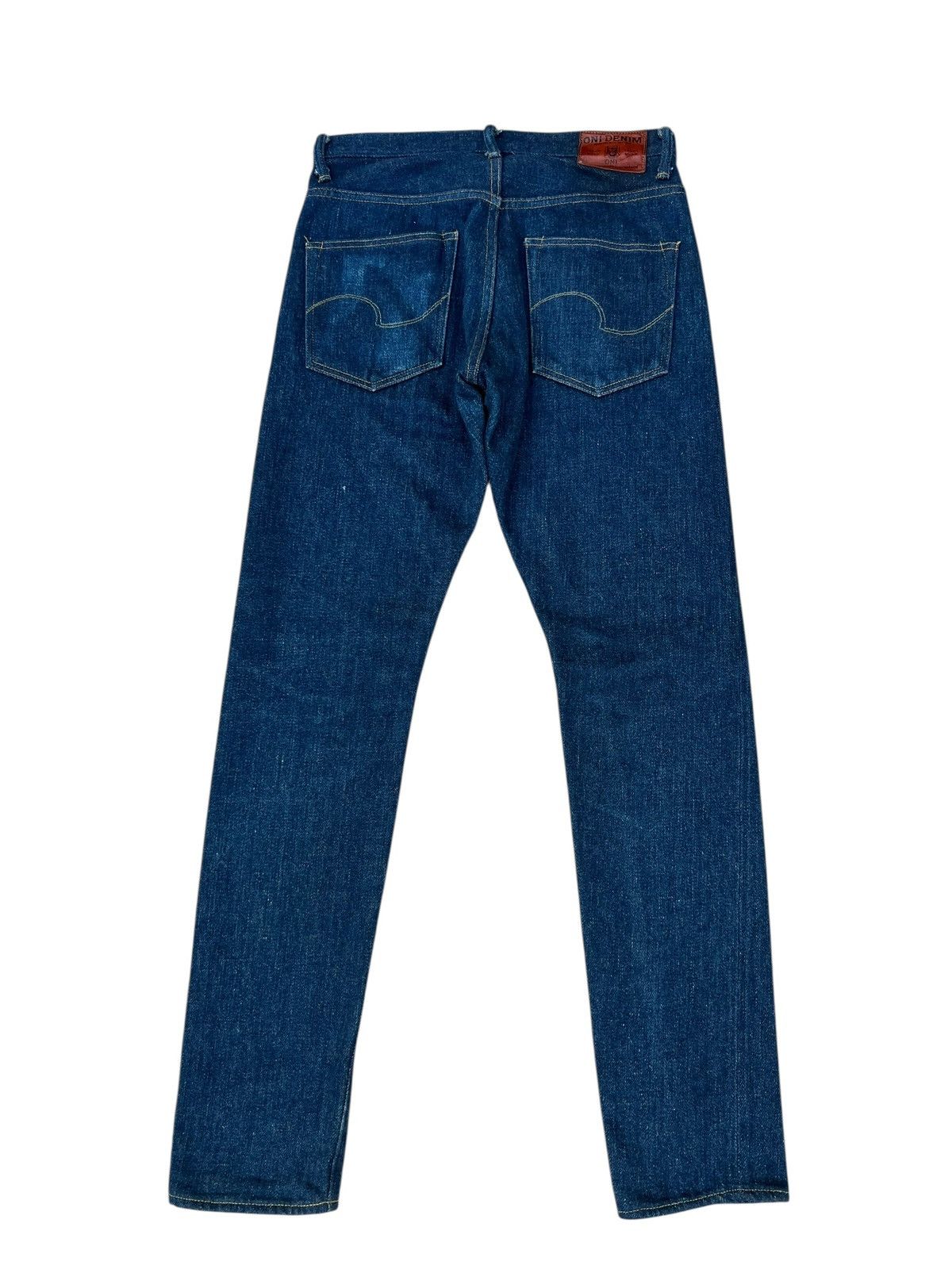 Oni 20oz Oni ONI-679ZR Secret Denim Selvedge Slim Tapered Jeans Size US 30 / EU 46 - 15 Thumbnail