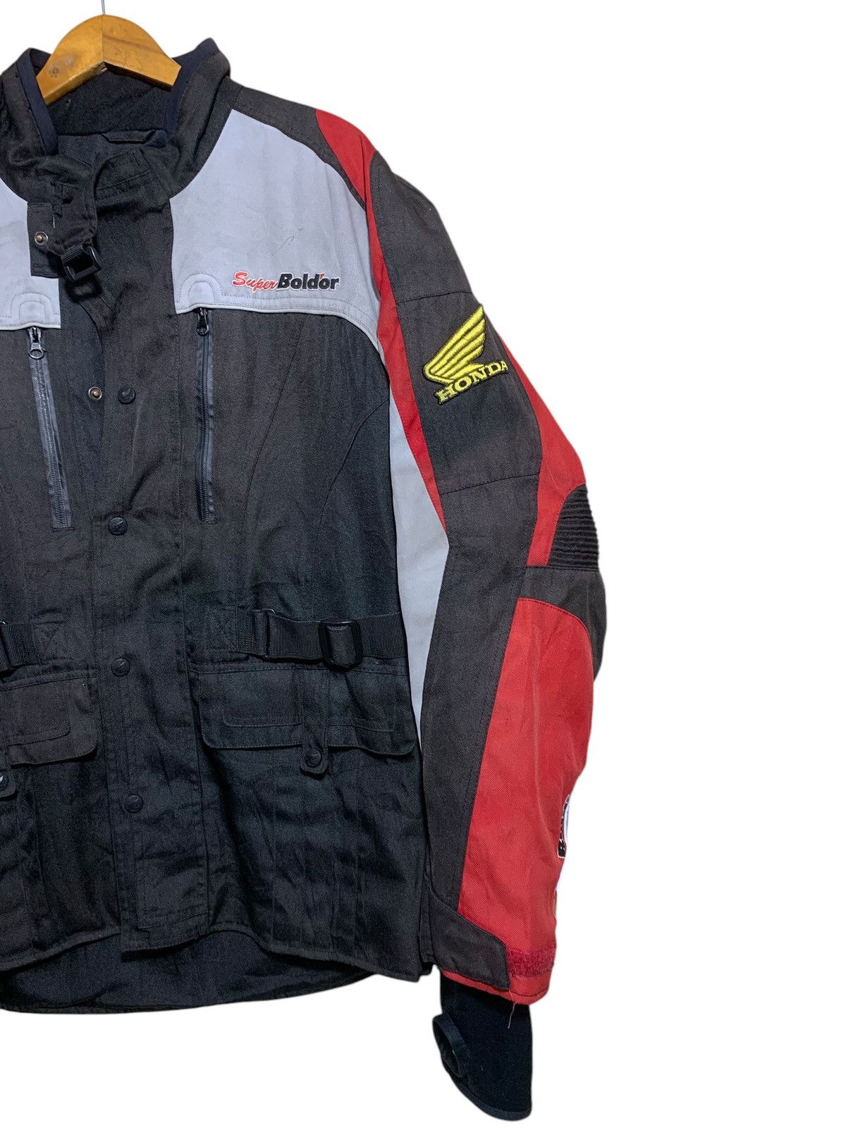 Honda × Sports Specialties 🔥VTG HONDA BOLDOR RACING RIDING JACKETS Size US L / EU 52-54 / 3 - 6 Thumbnail