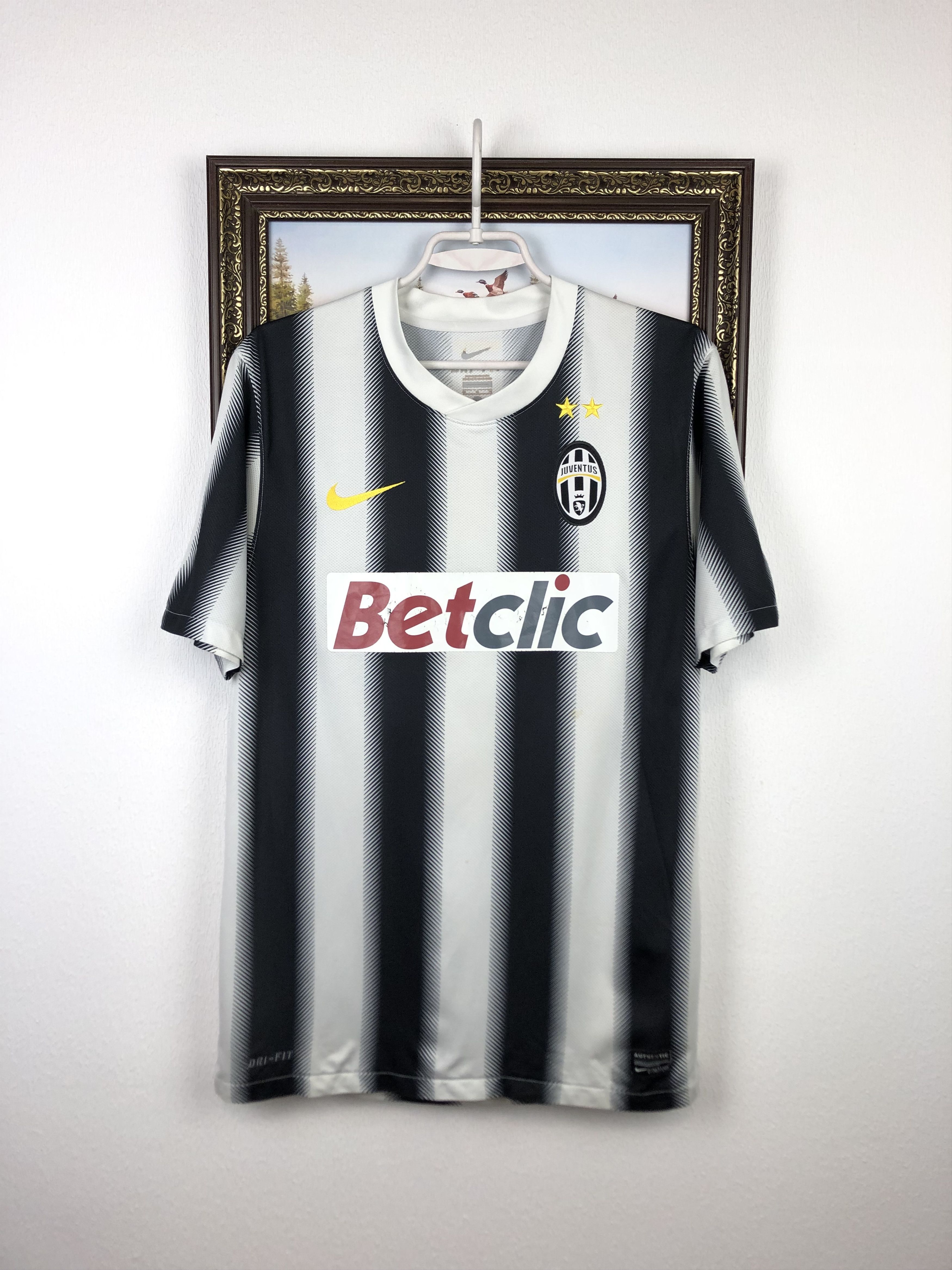 Nike Juventus football shirt 2011 Soccer Nike Jersey Maglia Size US M / EU 48-50 / 2 - 1 Thumbnail