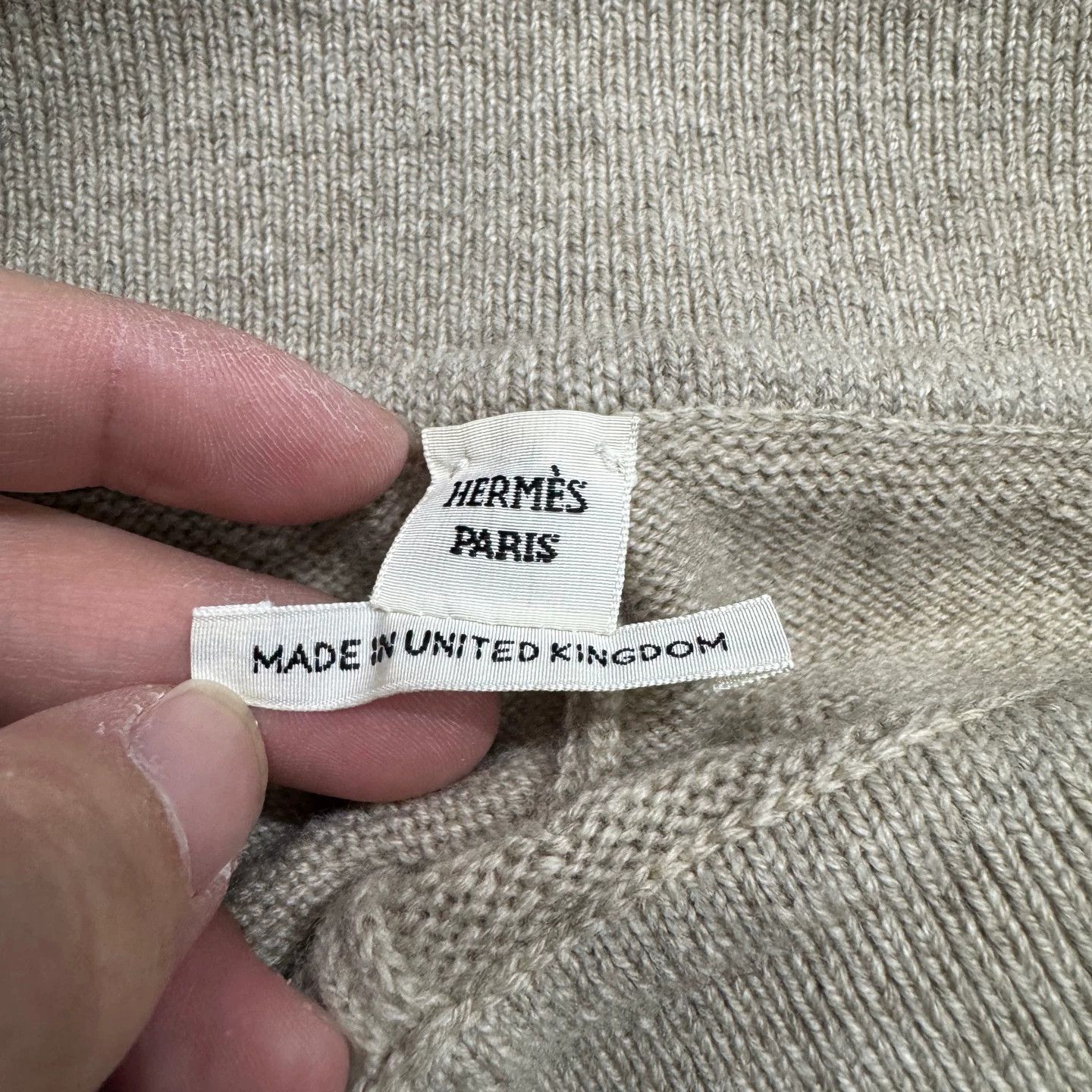 Hermes Hermes cashmere casual pants size 36 Size US 36 / EU 52 - 2 Thumbnail