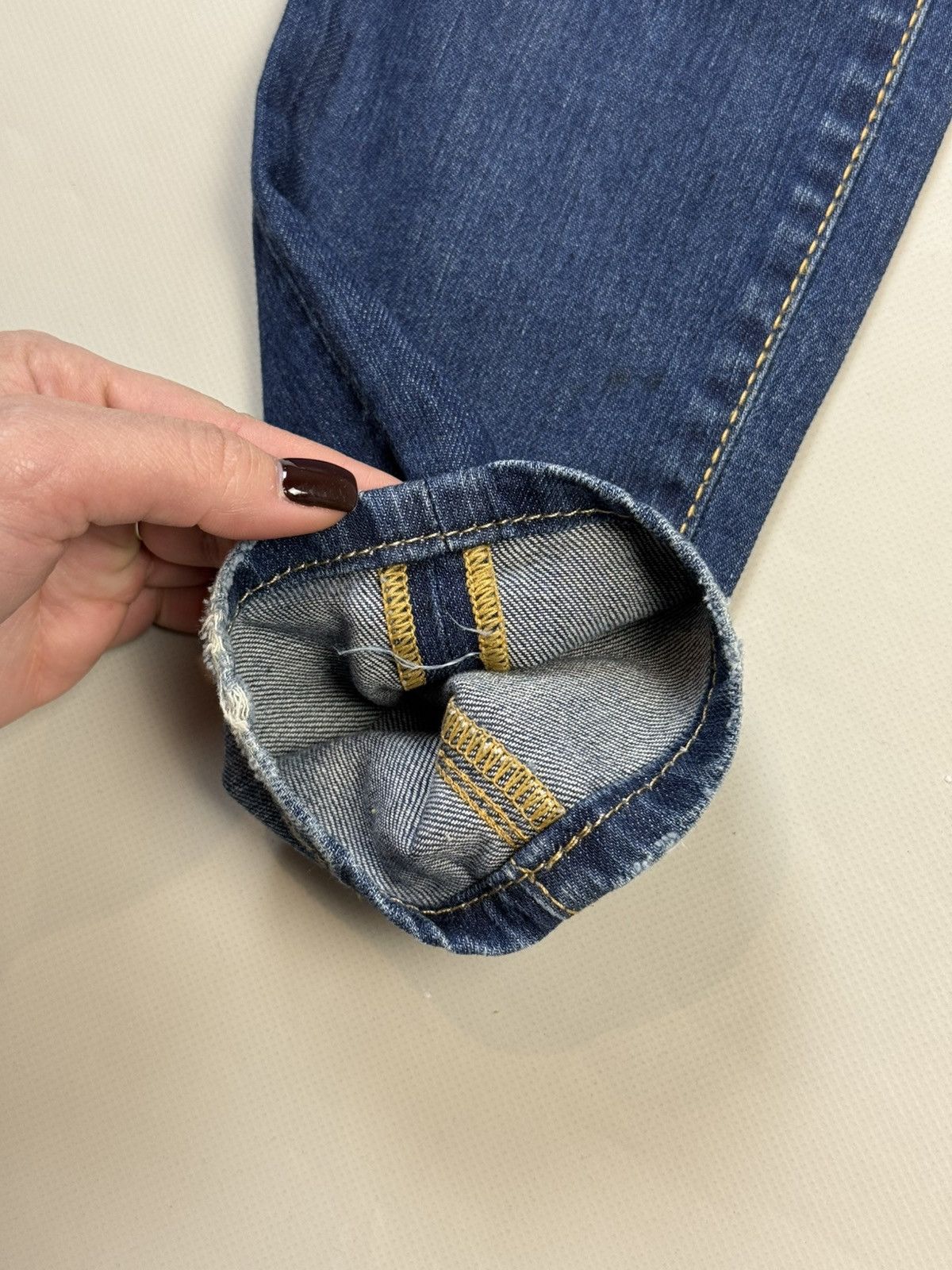 Dsquared2 Dsquared Distressed Denim Low Rise Skinny Biker Jeans Pants Size 25" / US 0 / IT 36 - 11 Thumbnail