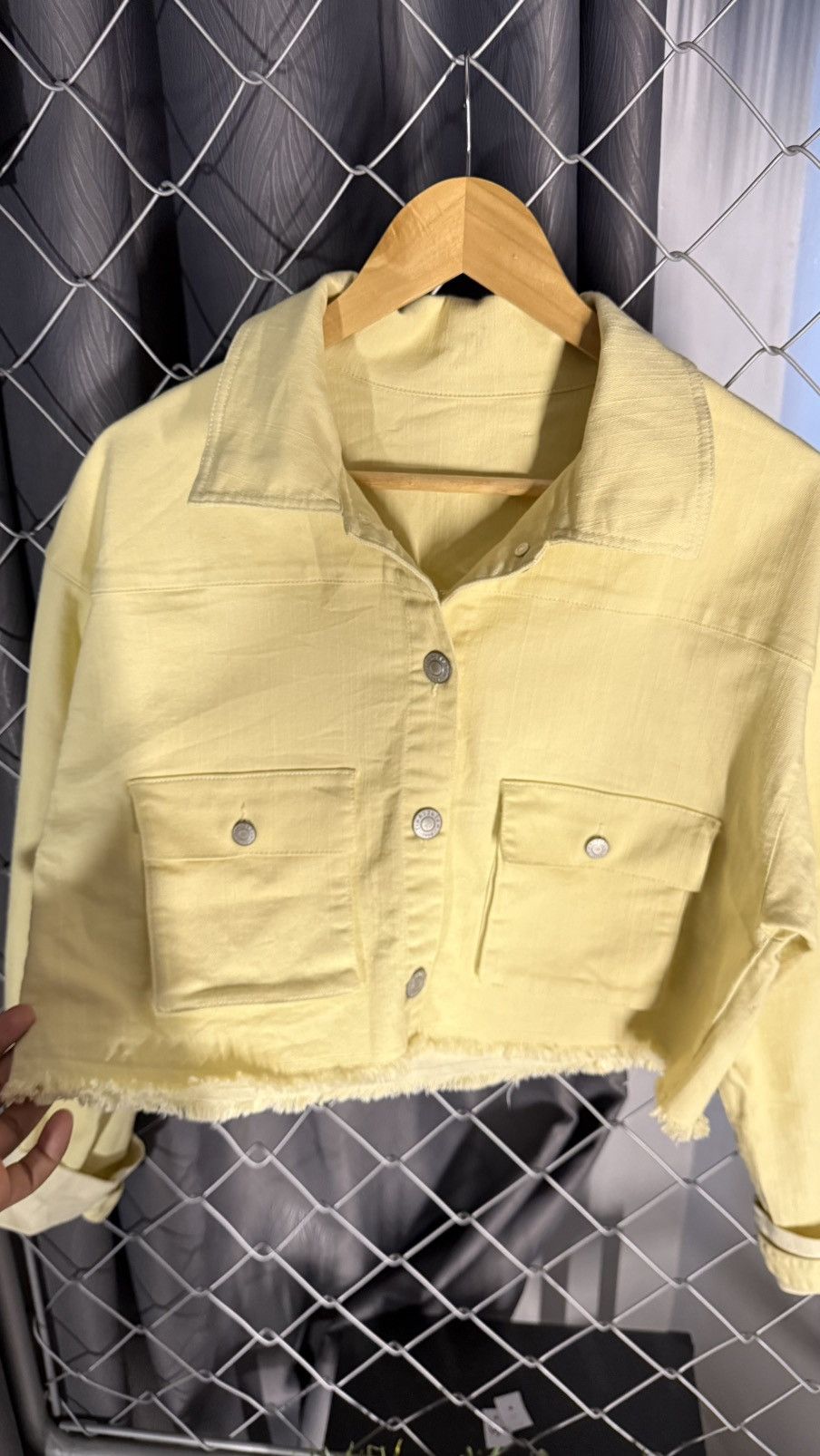 Japanese Brand Rare Vintage TINA JOJUN CROPTOP SHIRT MEDIUM Size M / US 6-8 / IT 42-44 - 3 Thumbnail