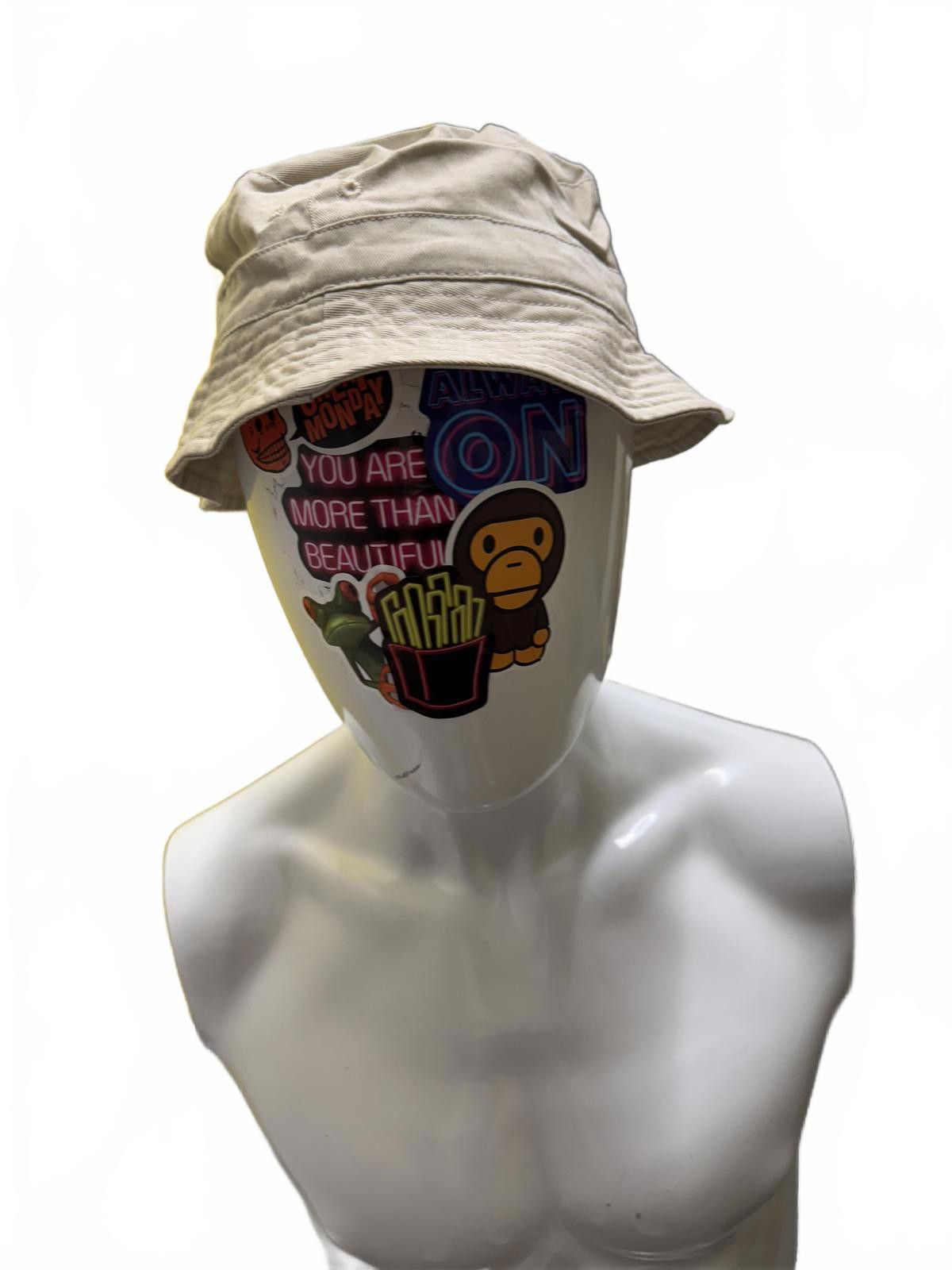 Other Men's Beige Bucket Hat Size ONE SIZE - 2 Thumbnail