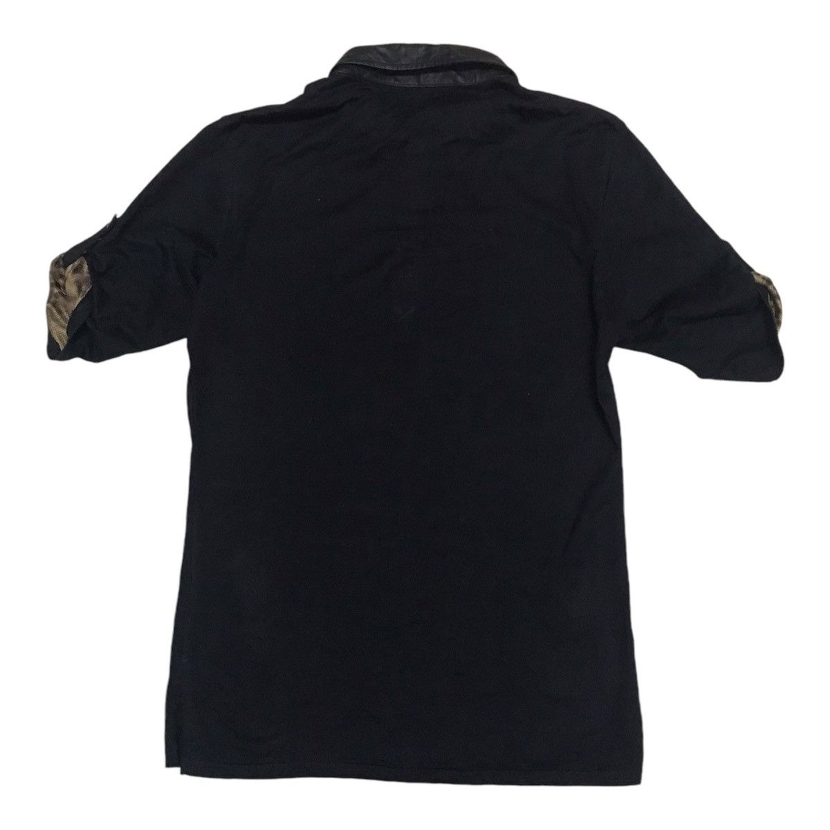 If Six Was Nine × Le Grande Bleu (L.G.B.) × Shellac Shellac Collar Cowhide Half Polo Shirt Size US S / EU 44-46 / 1 - 5 Thumbnail