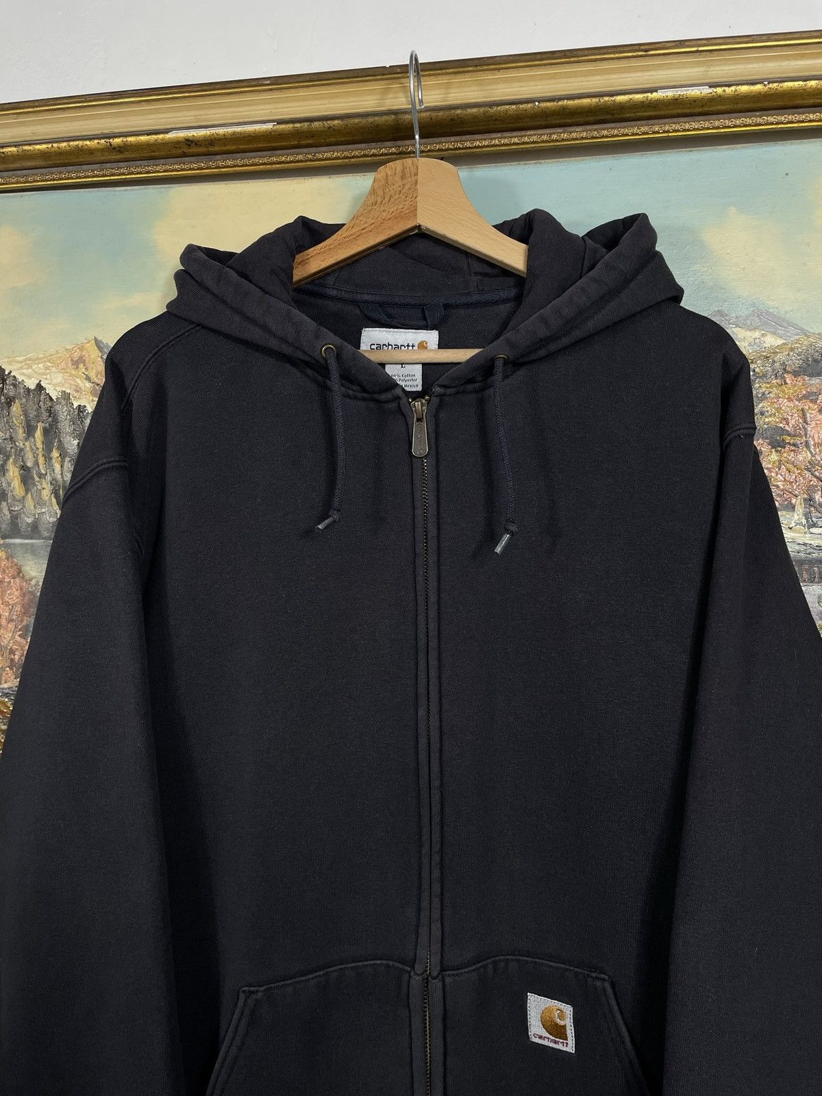 Carhartt × Vintage Carhartt Retro 00s Sweatshirt Jacket Skate Distressed Rap Size US L / EU 52-54 / 3 - 4 Thumbnail