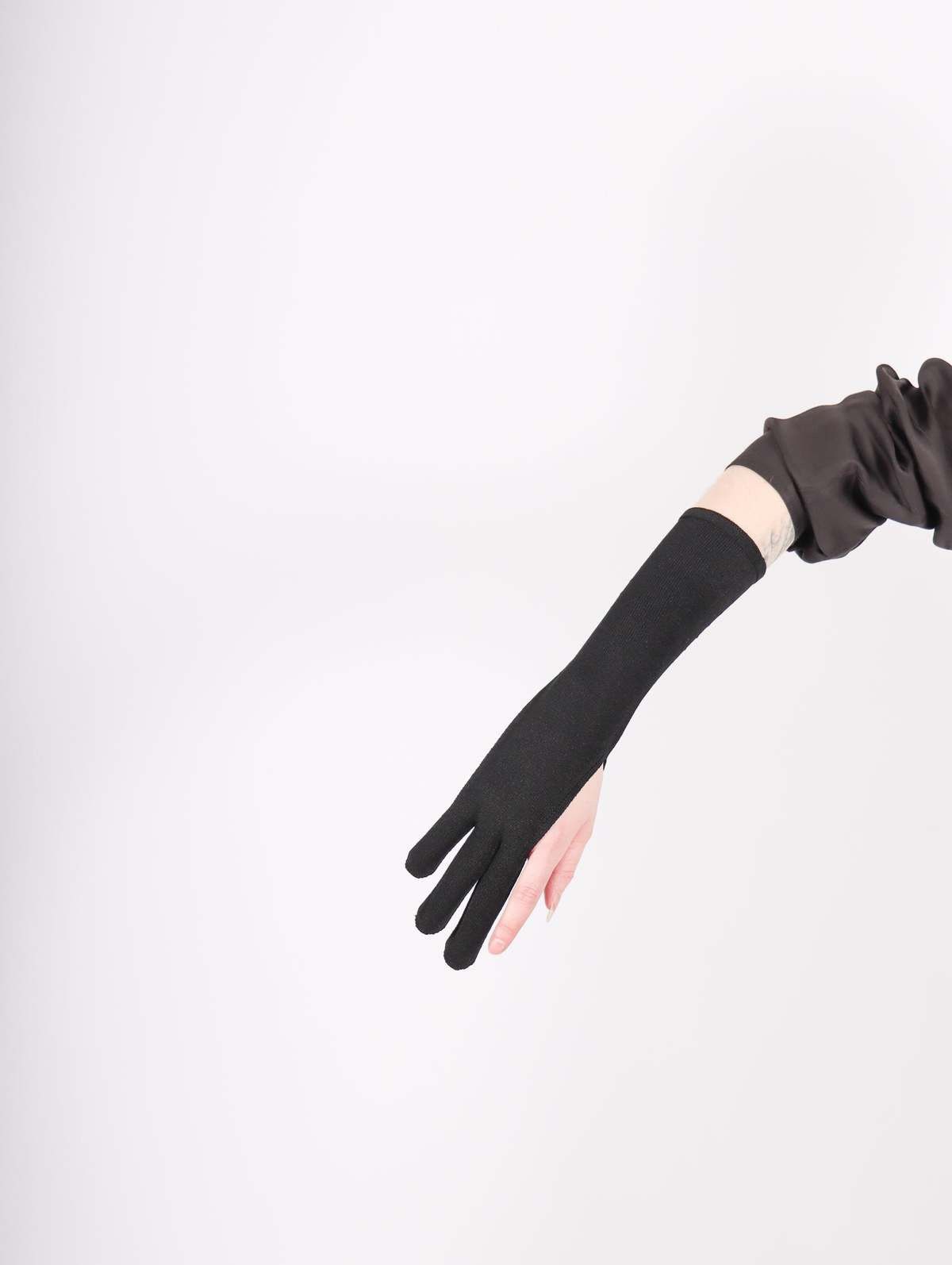 Issey Miyake Black Gloves Size ONE SIZE - 2 Thumbnail