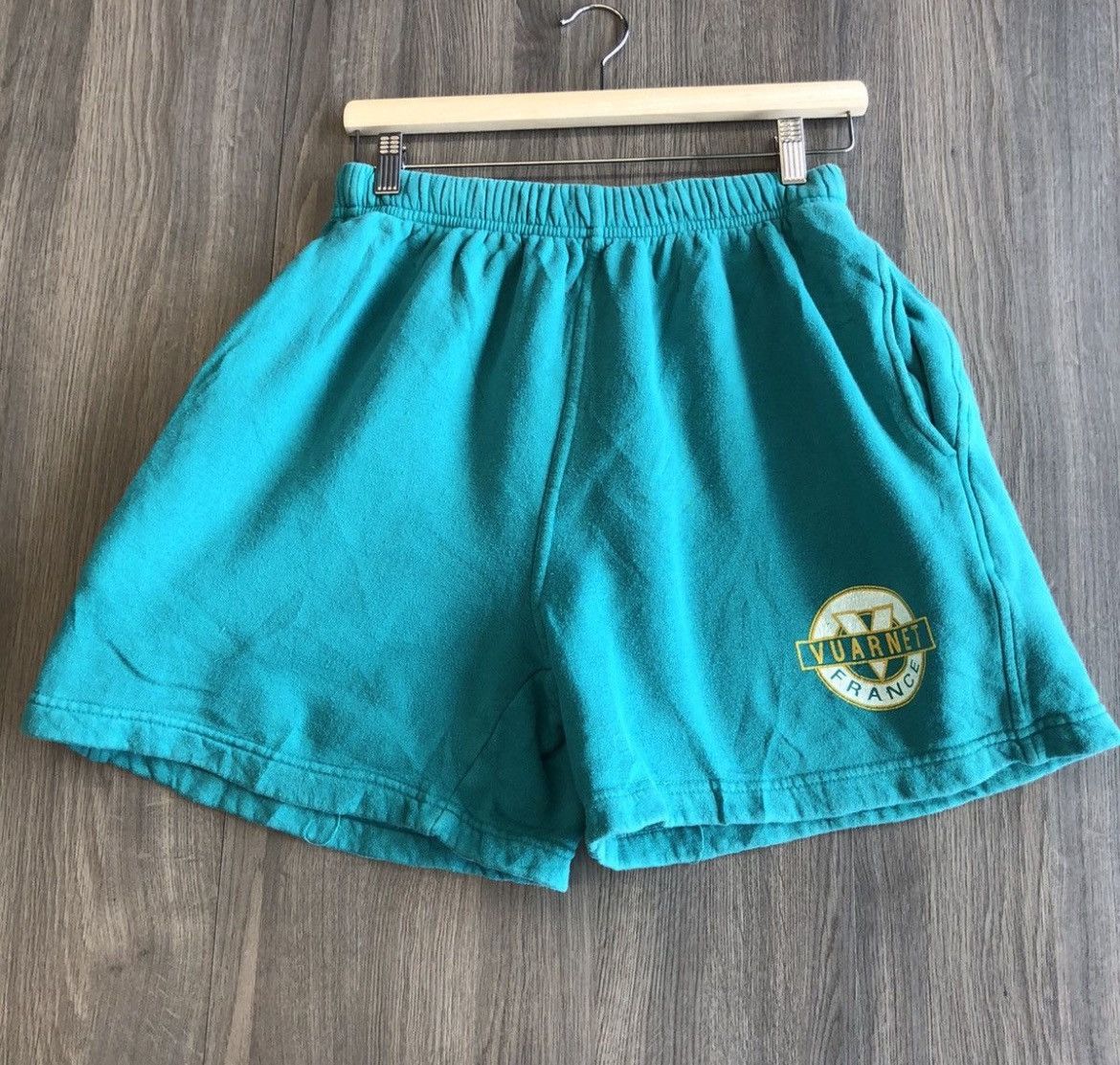 Vintage Vintage 90s Vuarnett France Sweat Shorts/ Outdoor Style L Size US 30 / EU 46 - 2 Thumbnail