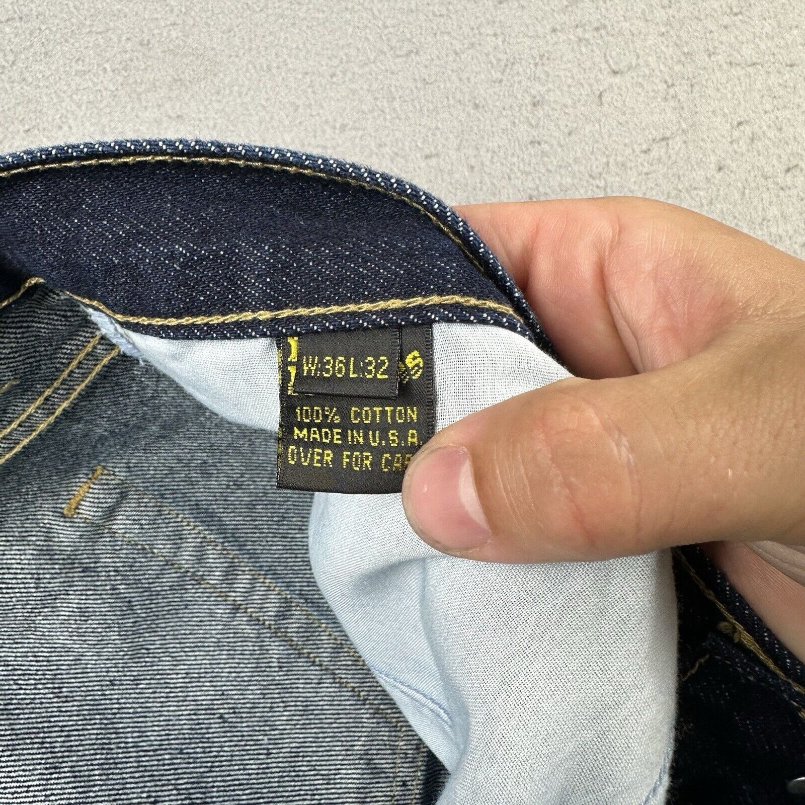 Dr. Martens Dr Marten Air Wair Relaxed Fit Jeans Men’s 36x32 Blue Denim Size US 36 / EU 52 - 16 Thumbnail