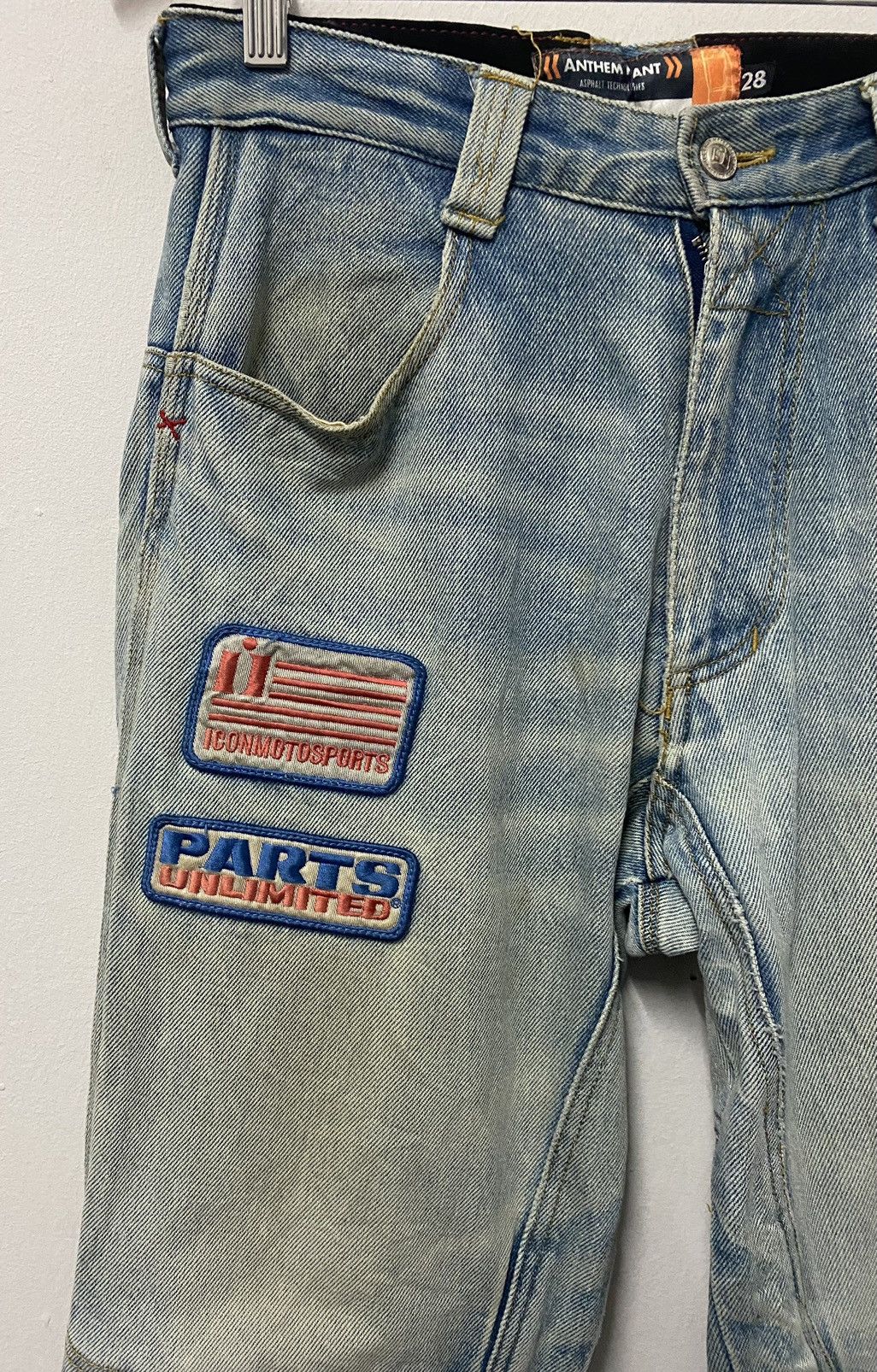 Other Vintage Icon Motosport Racing Anthem Pant Jeans Size US 30 / EU 46 - 6 Thumbnail