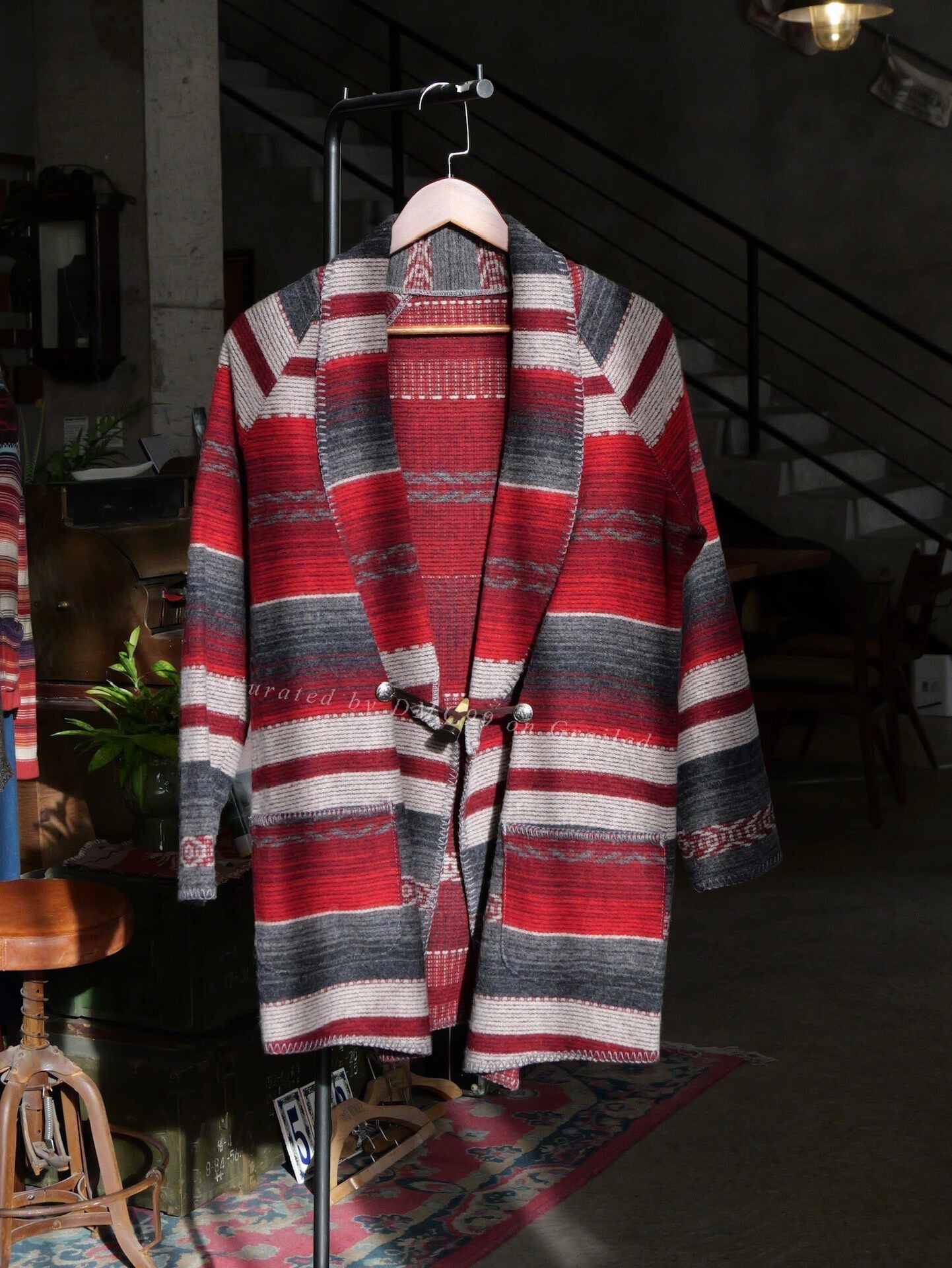 Johnson Woolen Mills Johnson Woolen Mills Totem Knit Cardigan Size US M / EU 48-50 / 2 - 1 Thumbnail