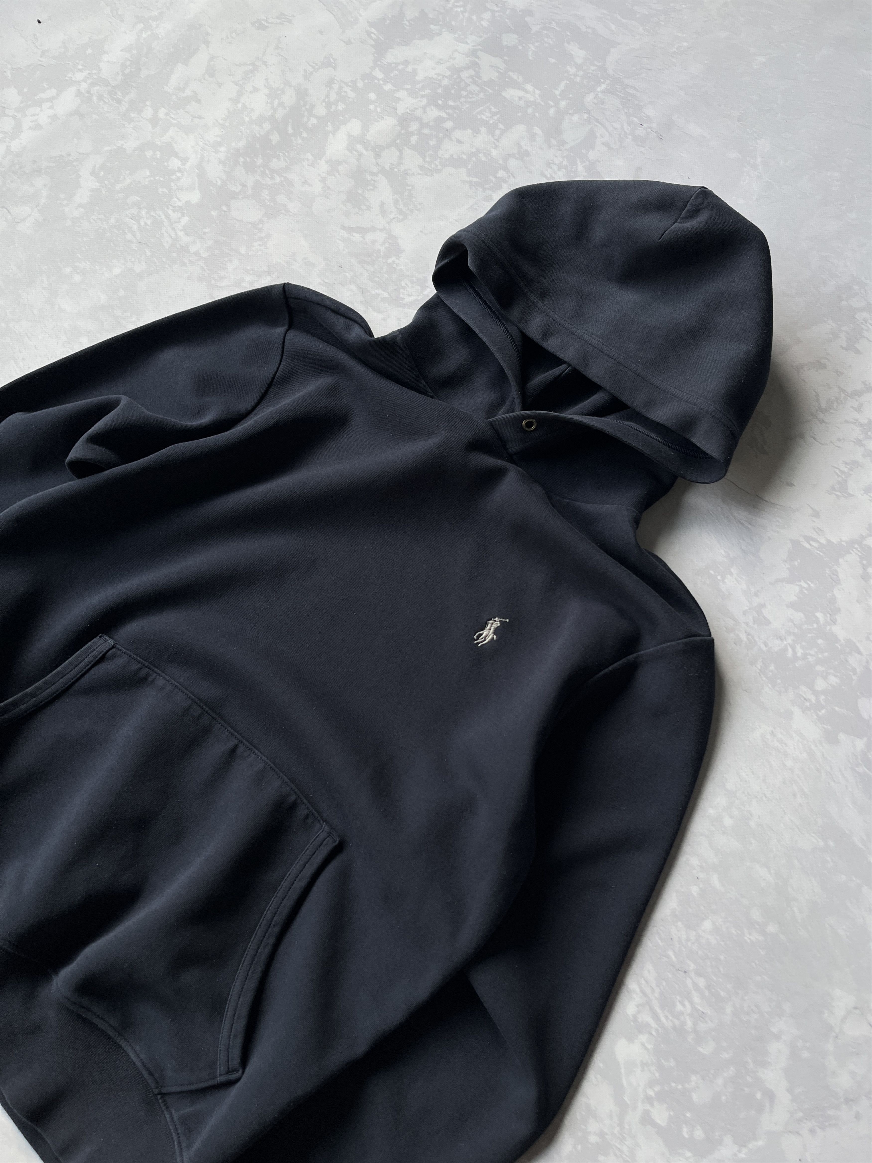 Polo Ralph Lauren × RRL Ralph Lauren × Ralph Lauren Polo Ralph Lauren Blue Logo Hoodie TTS S Mens Size US S / EU 44-46 / 1 - 2 Thumbnail