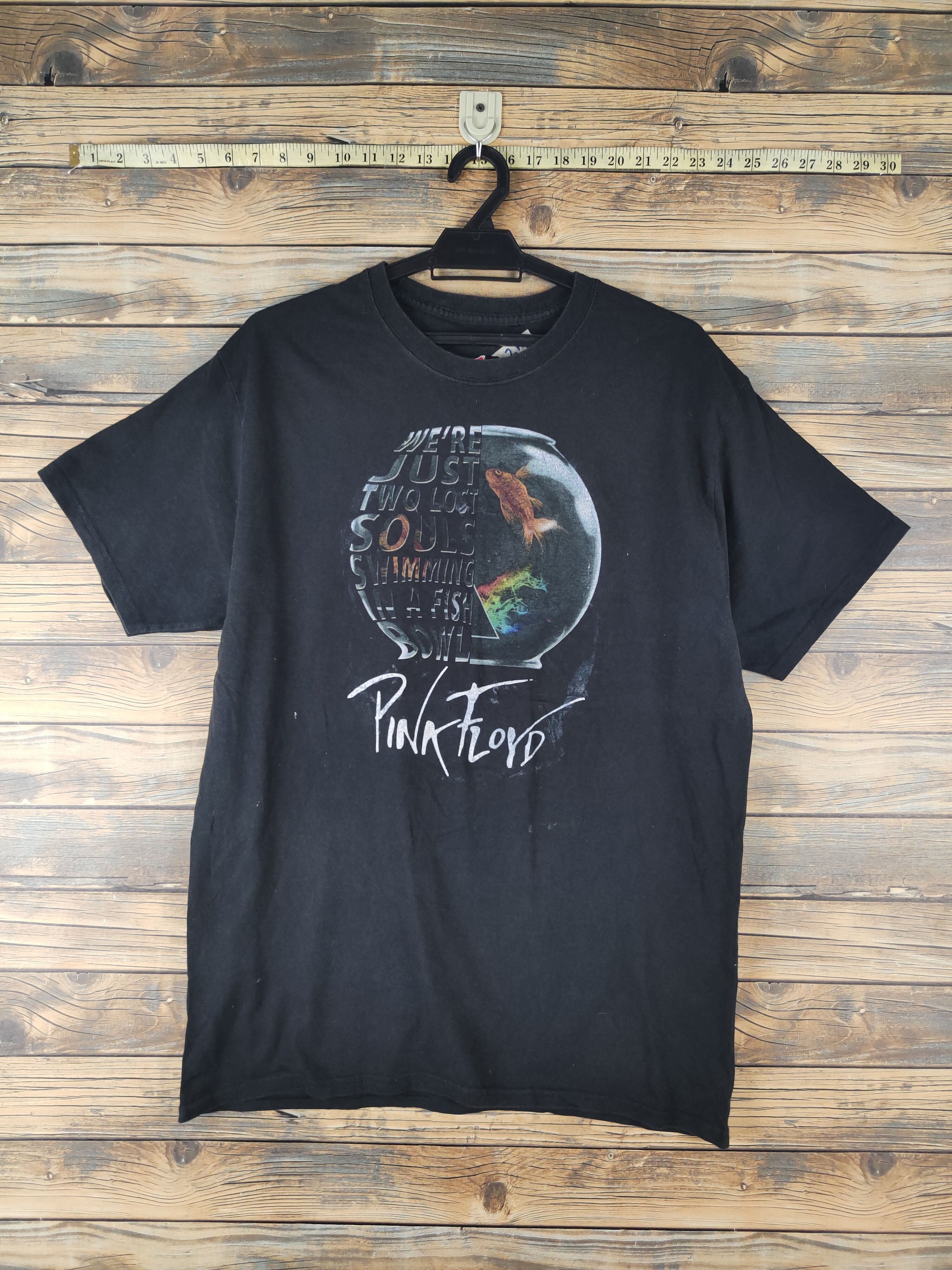 Band Tees × Pink Floyd DL Pink Floyd Black Short Sleeve T-shirt #2140 Size US L / EU 52-54 / 3 - 1 Thumbnail
