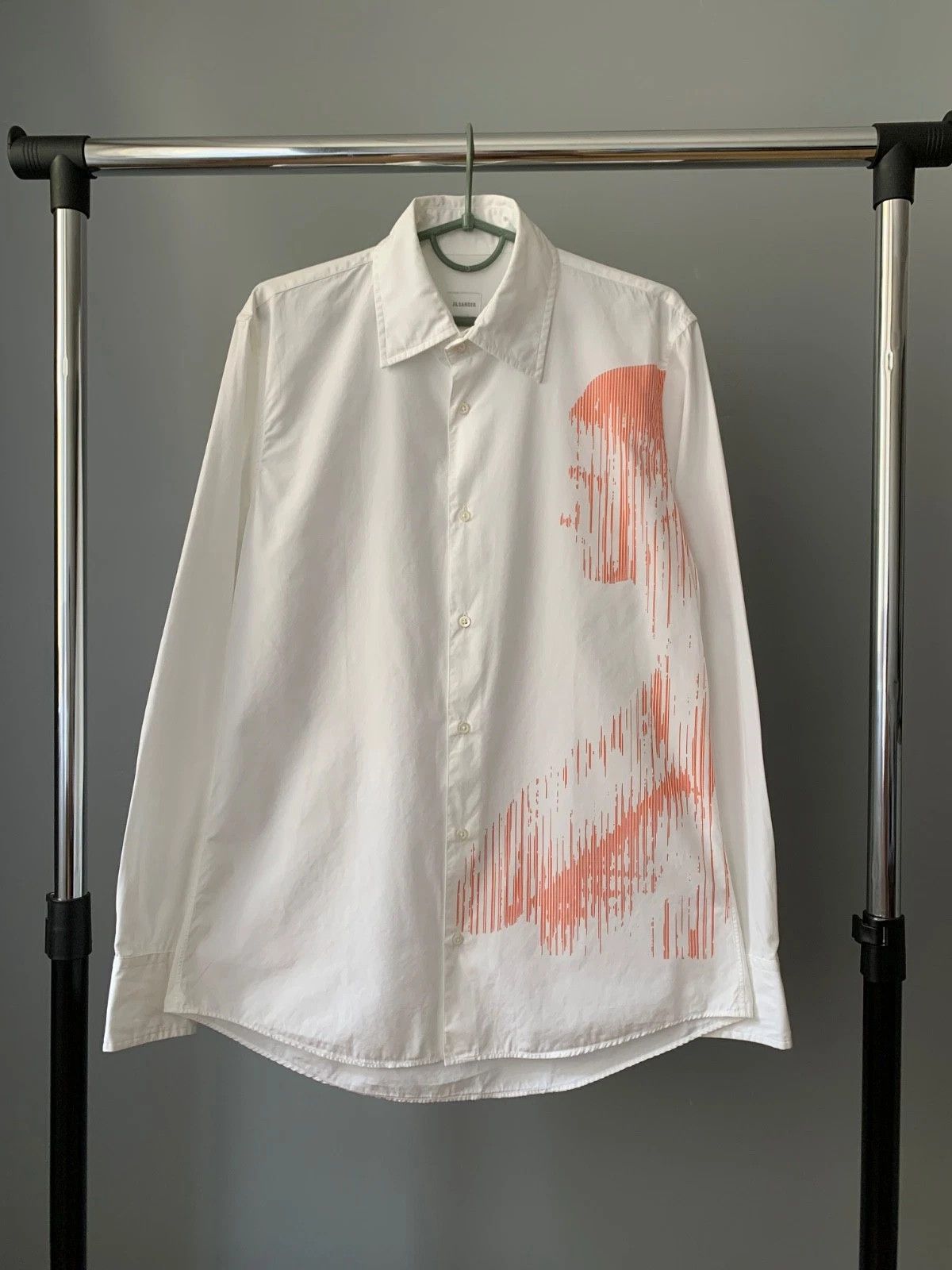 トップス jil sander by raf simons short knit rare Jil Sander by Raf Simons Profile Shirt