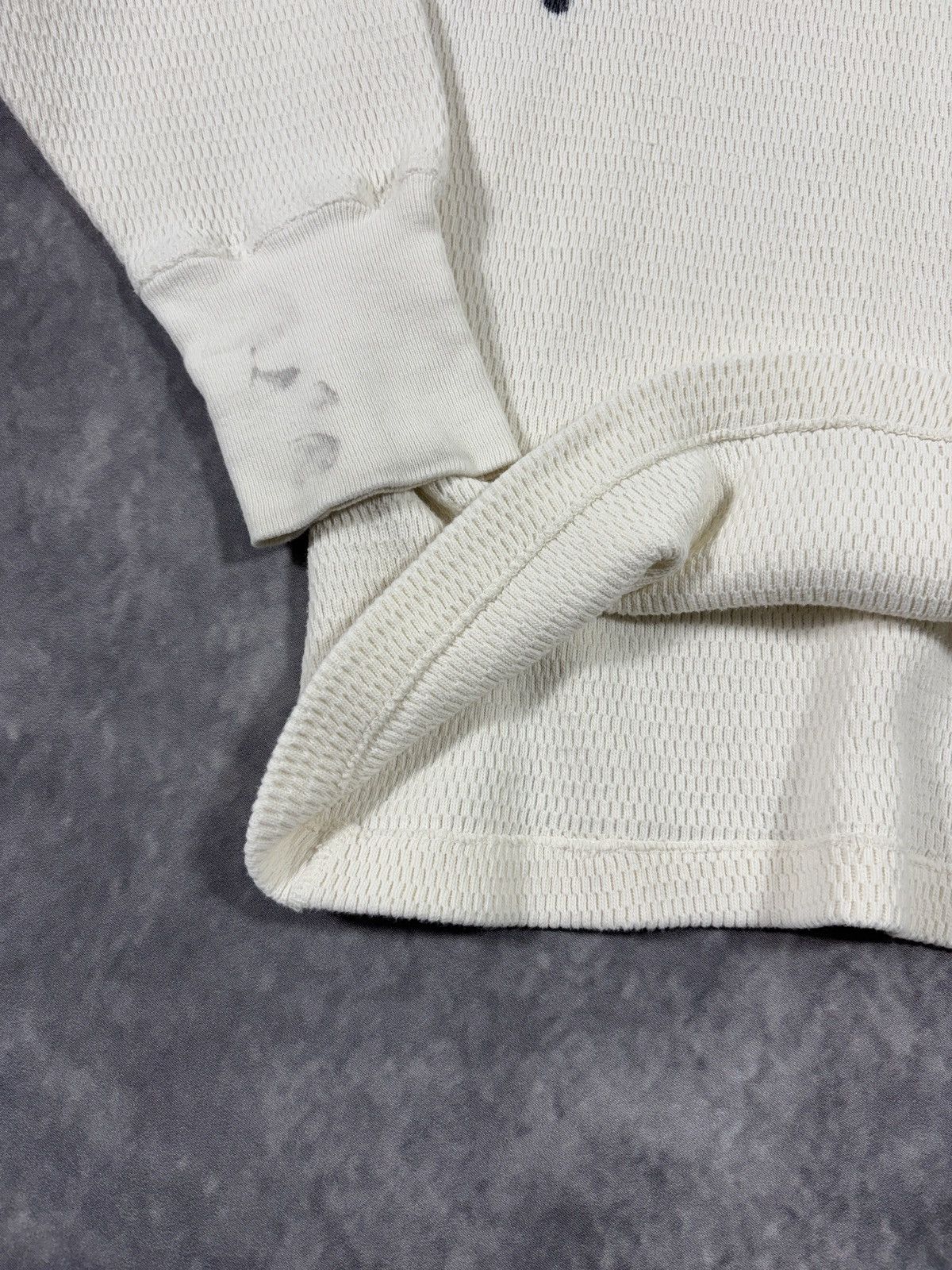 Vintage True Vintage Thermal Longsleeve Blank Raschel USA 1950s 60s Size US S / EU 44-46 / 1 - 3 Thumbnail