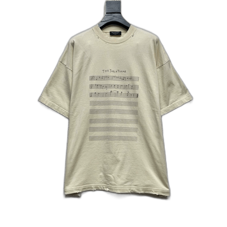 Balenciaga Balenciaga Band collaboration musical note short-sleeve T-shirt Size US M / EU 48-50 / 2 - 1 Thumbnail