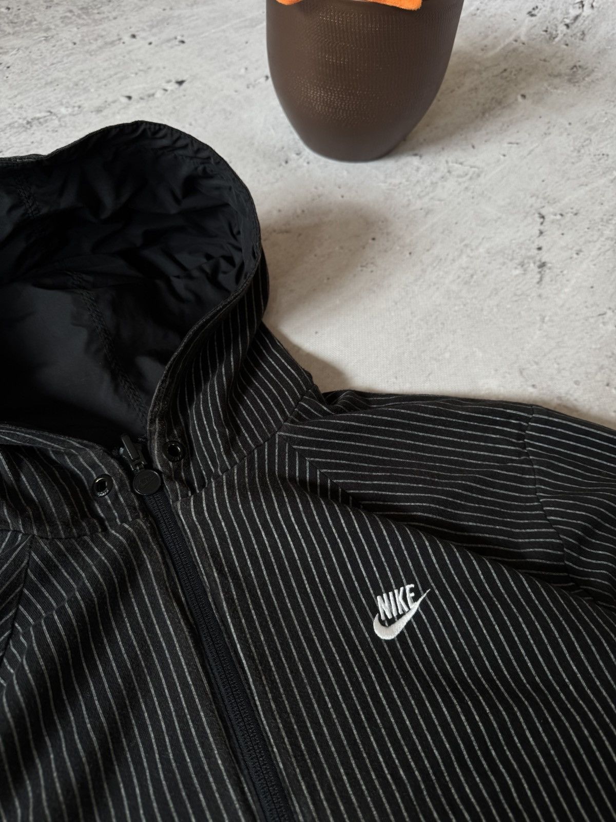 Nike × Vintage NIKE VINTAGE BASIC LOGO OVERSIZE BAGGY LIGHT JACKET Size US L / EU 52-54 / 3 - 8 Thumbnail