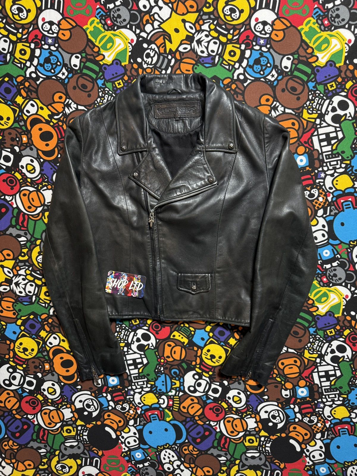 Chrome Hearts Chrome Hearts Vintage Leather Biker Jacket Size US M / EU 48-50 / 2 - 1 Thumbnail