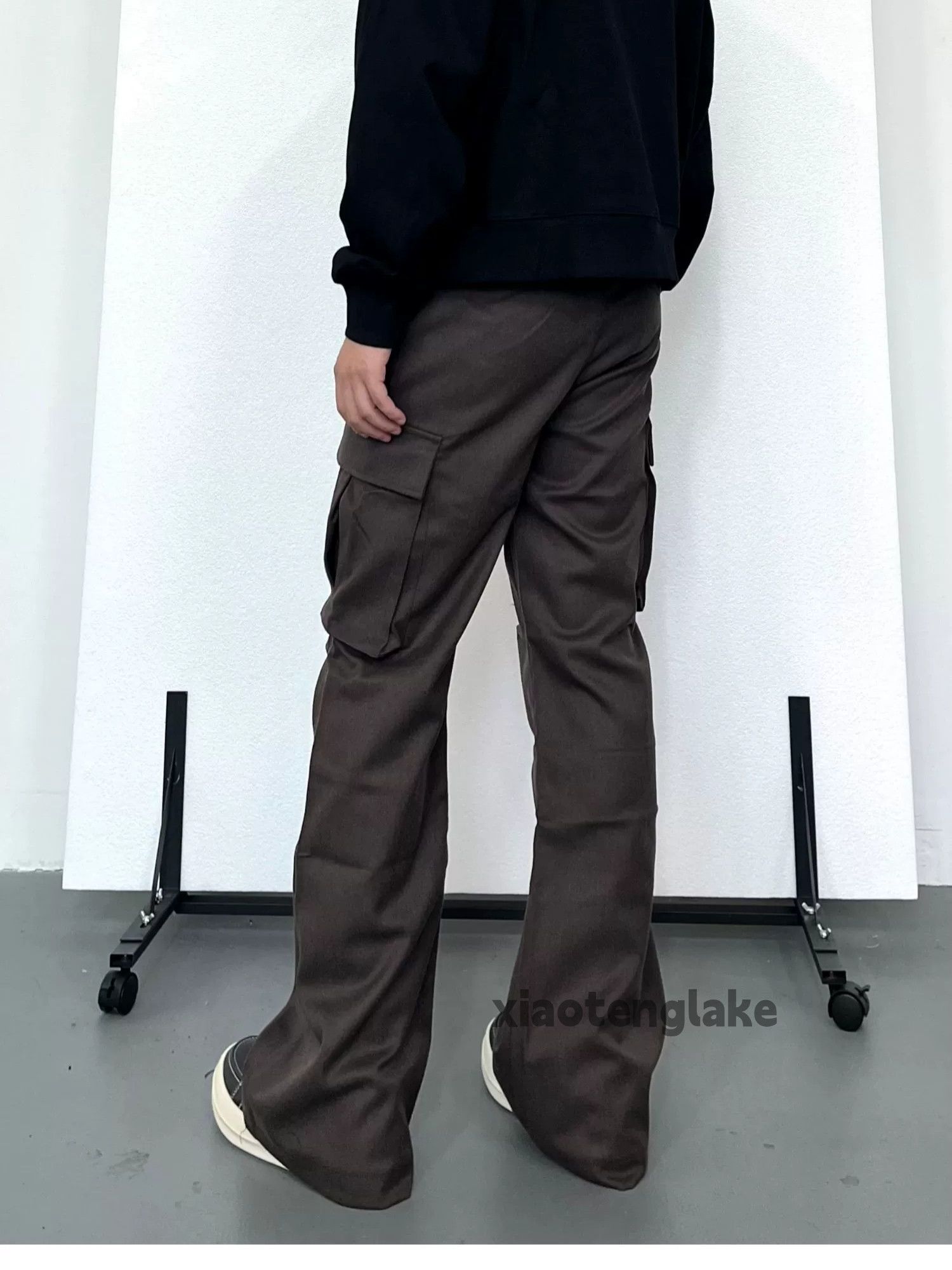 Designer × Japanese Brand × Vintage utility military outdoor flared yuppie cargo pants Size US 32 / EU 48 - 3 Thumbnail