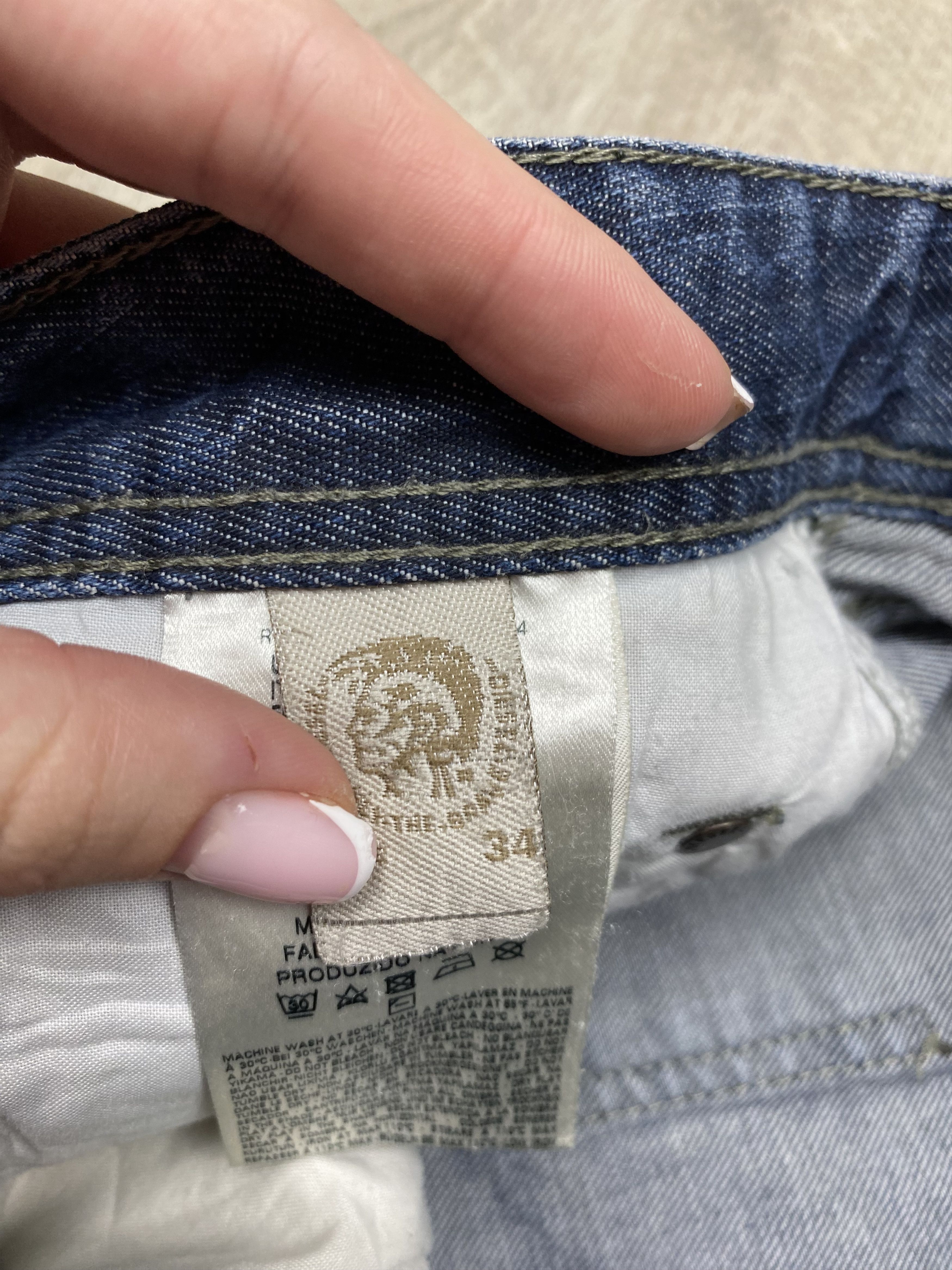 Diesel Diesel Vintage Mens Waykee Denim Pants Jeans Size US 34 / EU 50 - 5 Thumbnail