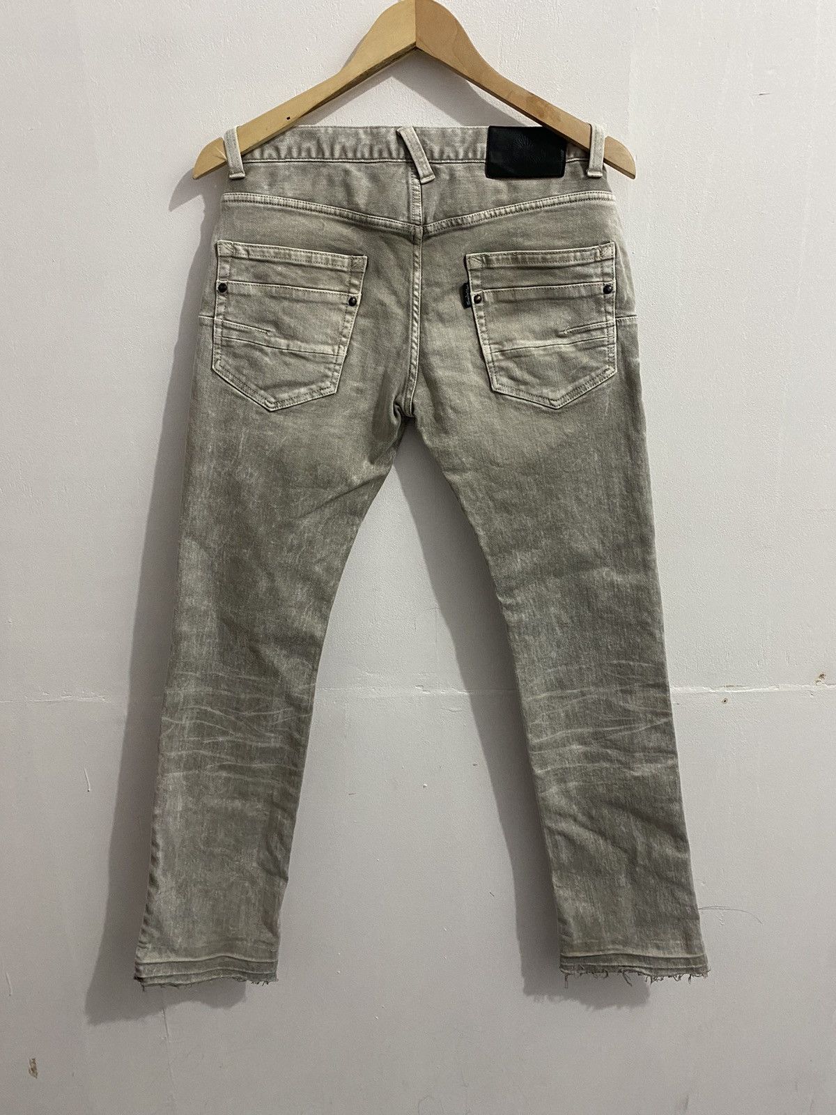 Hysteric Glamour × Le Grande Bleu (L.G.B.) × Tornado Mart Tornado Mart Washed Distressed Jeans Size US 30 / EU 46 - 2 Thumbnail