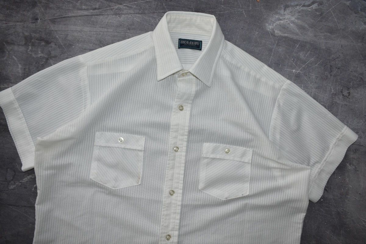 Vintage Vintage Kool Knit Montgomery Ward Button-down Shirt (M) Size US M / EU 48-50 / 2 - 3 Thumbnail